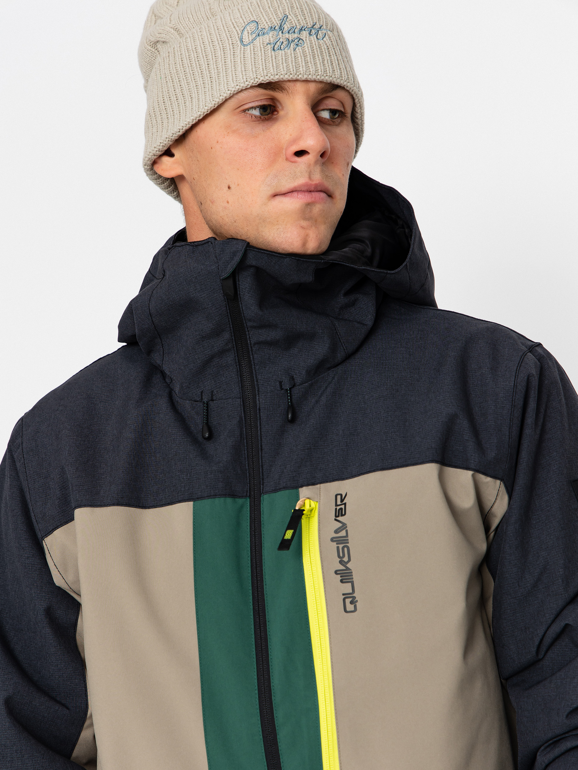Pentru bărbați Geacă de snowboard Quiksilver Dawson (trekking green)