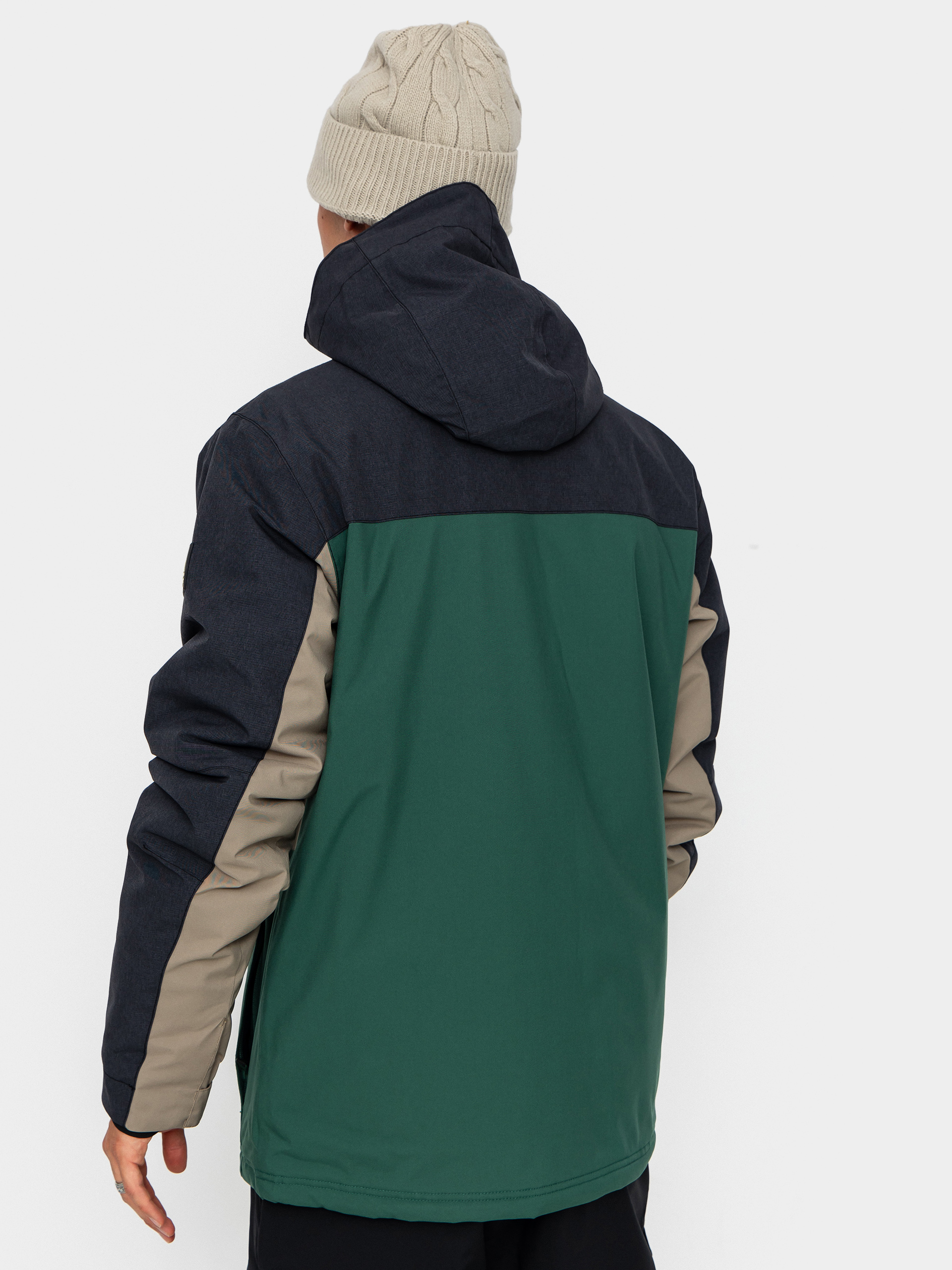 Pentru bărbați Geacă de snowboard Quiksilver Dawson (trekking green)