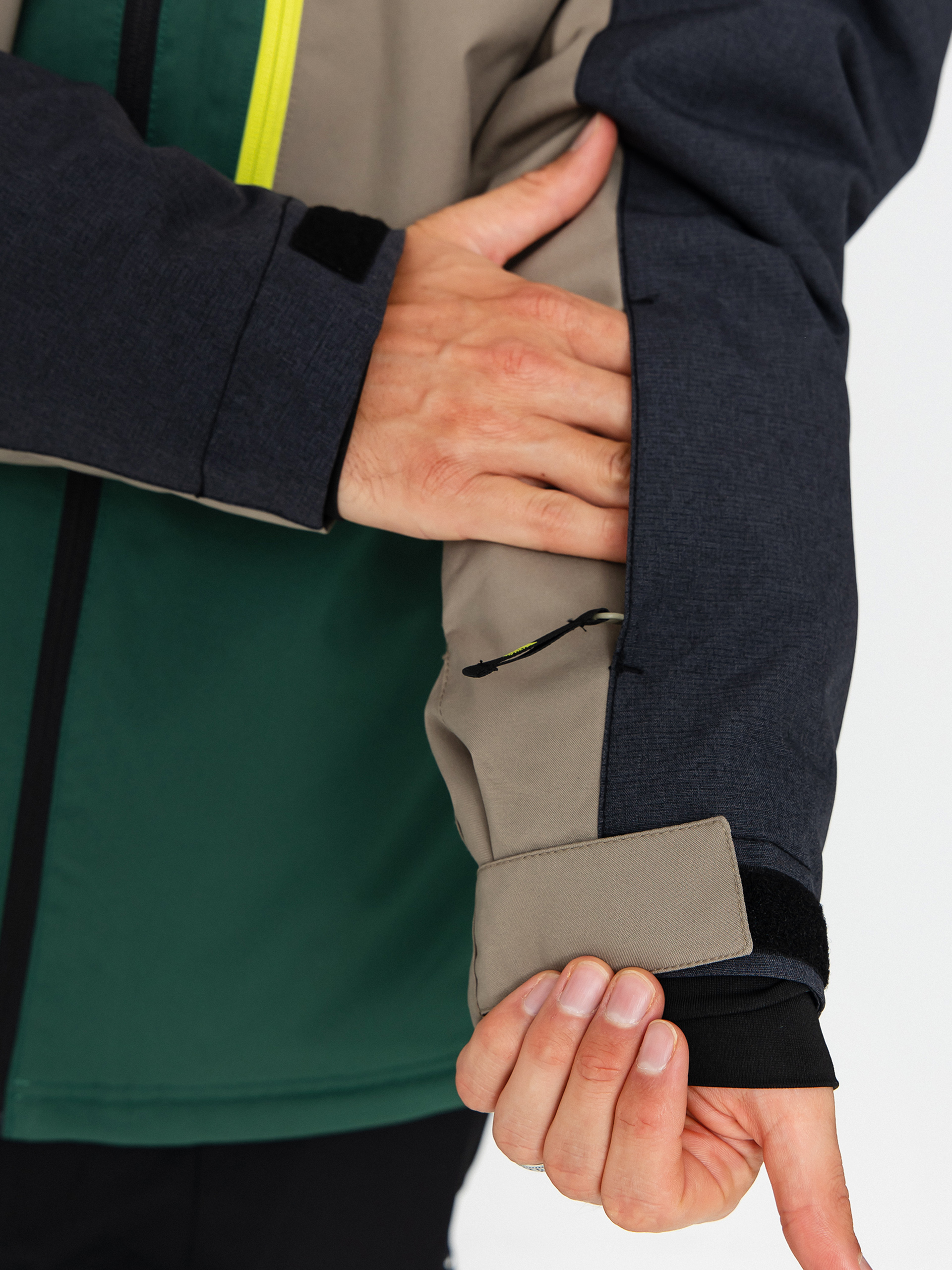 Pentru bărbați Geacă de snowboard Quiksilver Dawson (trekking green)