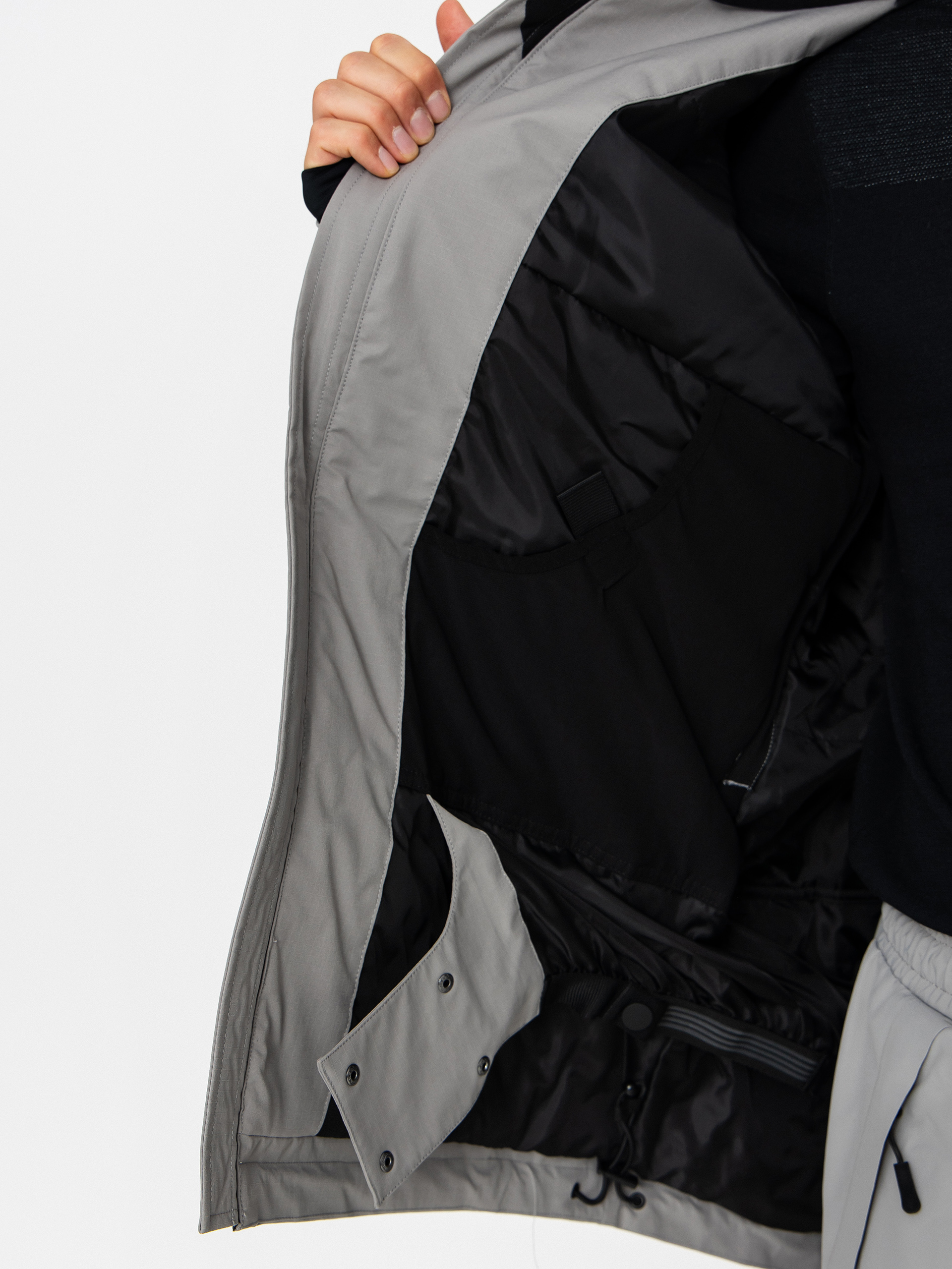 Pentru bărbați Geacă de snowboard Beyond Medals Fullzip 2L (grey)