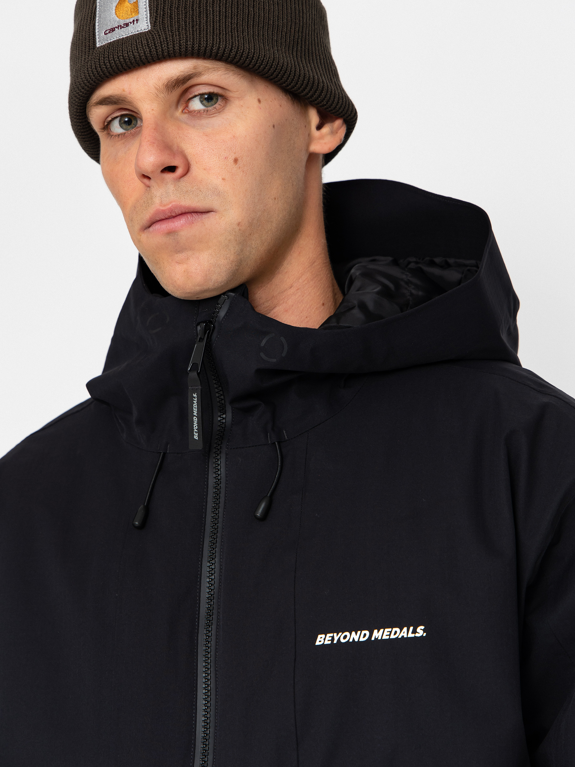 Pentru bărbați Geacă de snowboard Beyond Medals Fullzip 2L (black)