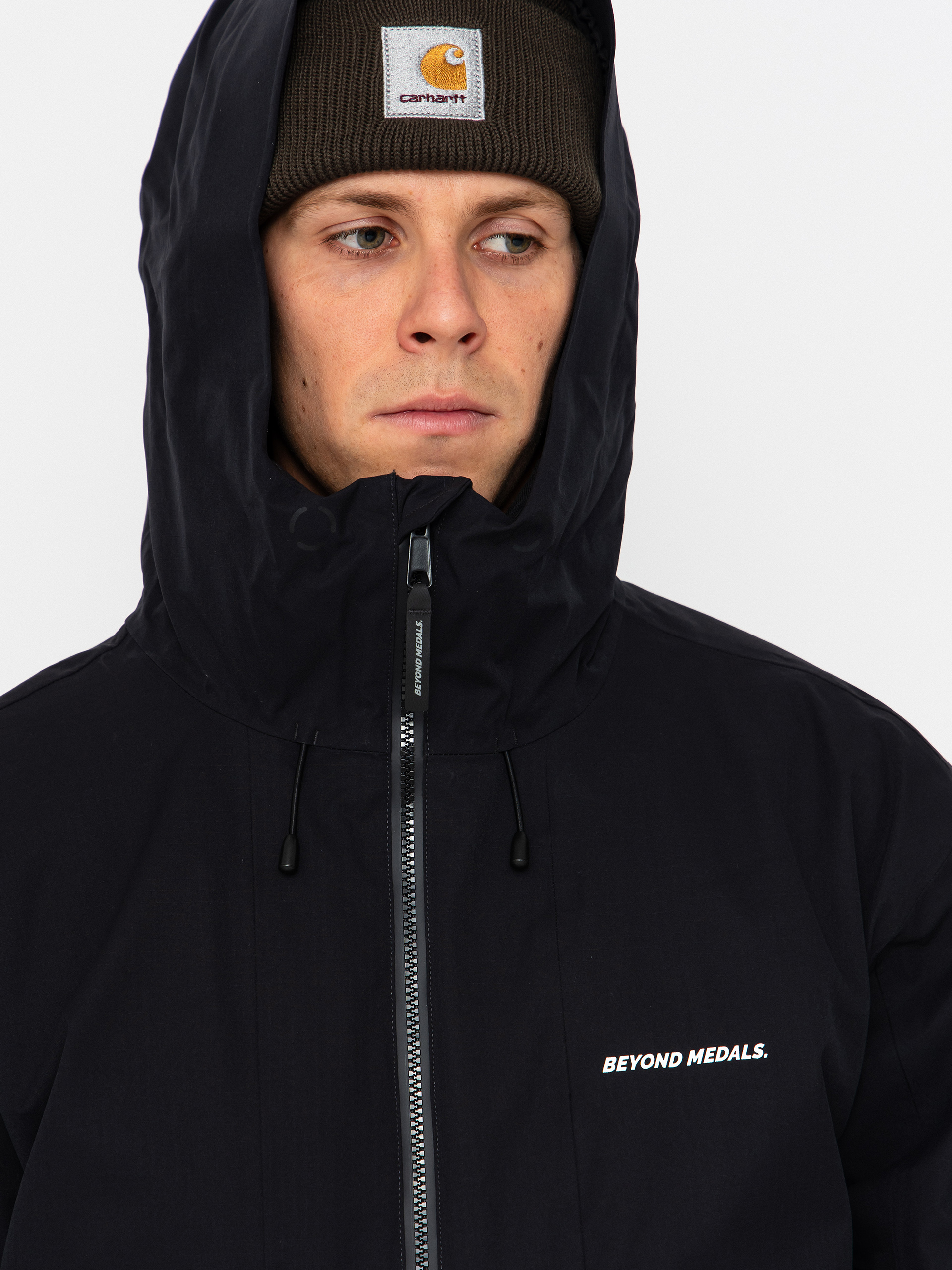 Pentru bărbați Geacă de snowboard Beyond Medals Fullzip 2L (black)