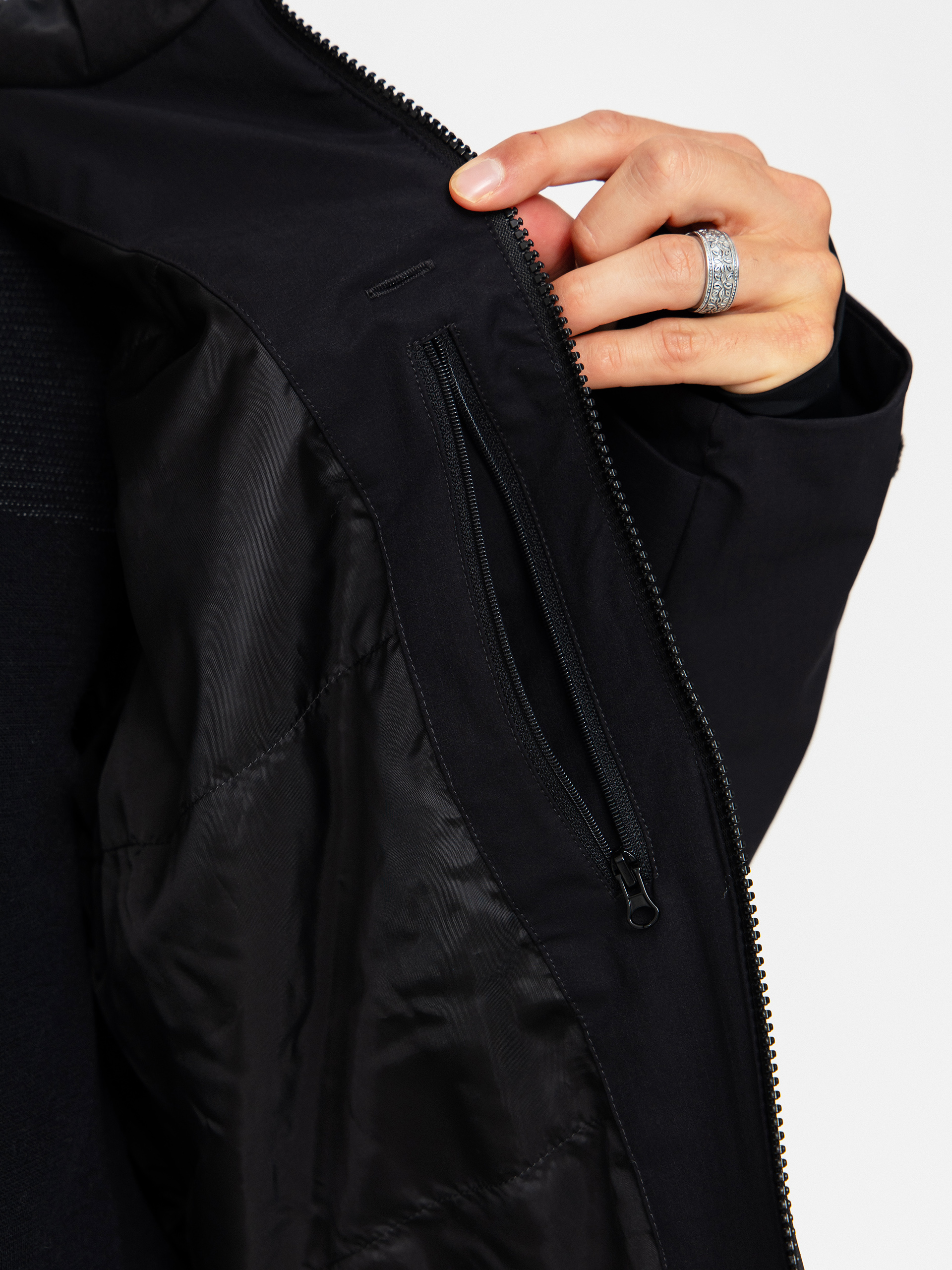 Pentru bărbați Geacă de snowboard Beyond Medals Fullzip 2L (black)