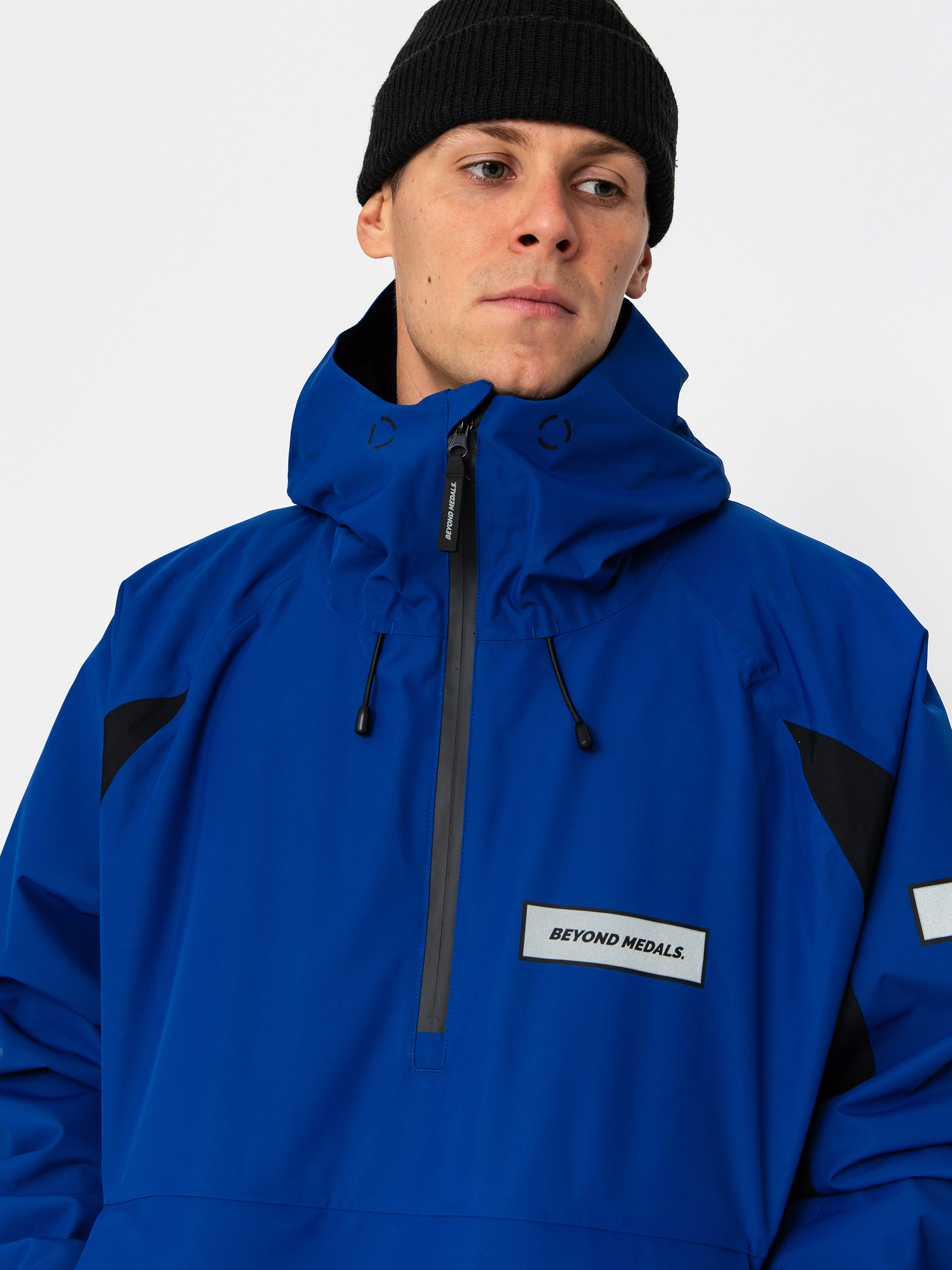 Pentru bărbați Geacă de snowboard Beyond Medals Retro Anorak 2L (blue)