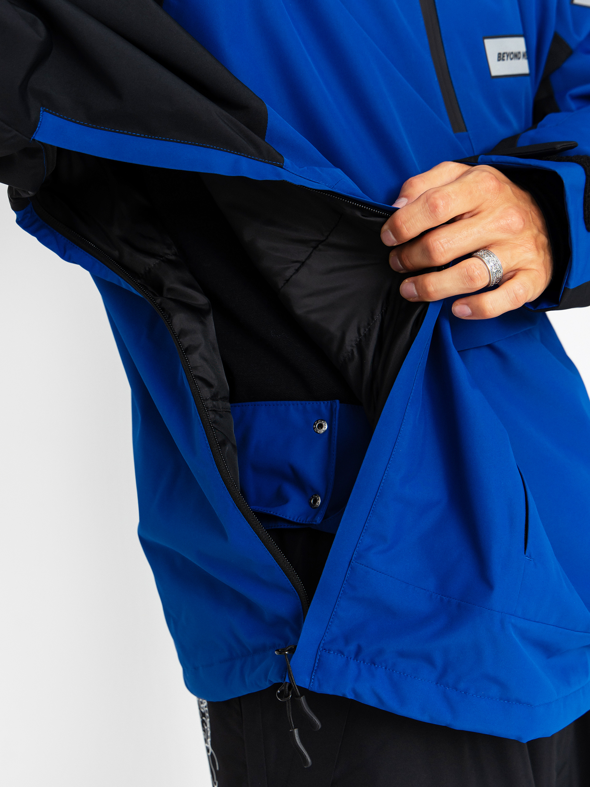 Pentru bărbați Geacă de snowboard Beyond Medals Retro Anorak 2L (blue)