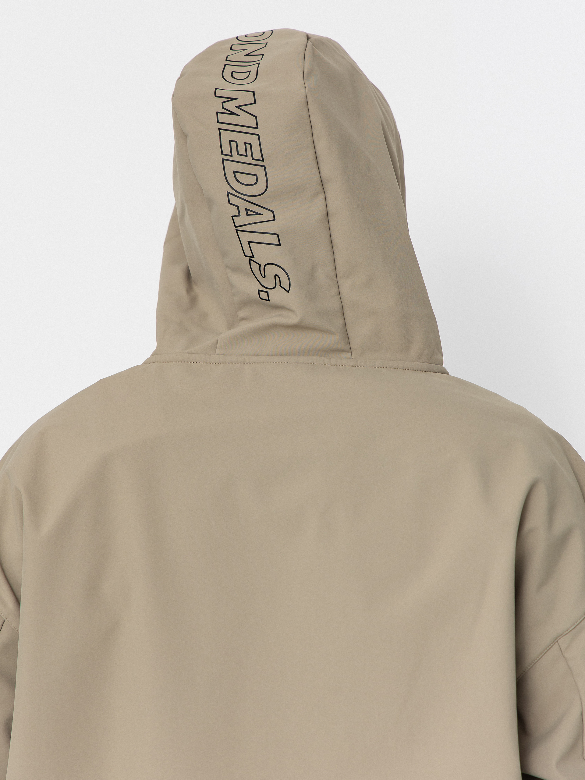 Pentru bărbați Geacă de snowboard Beyond Medals Softshell Hoodie (beige)