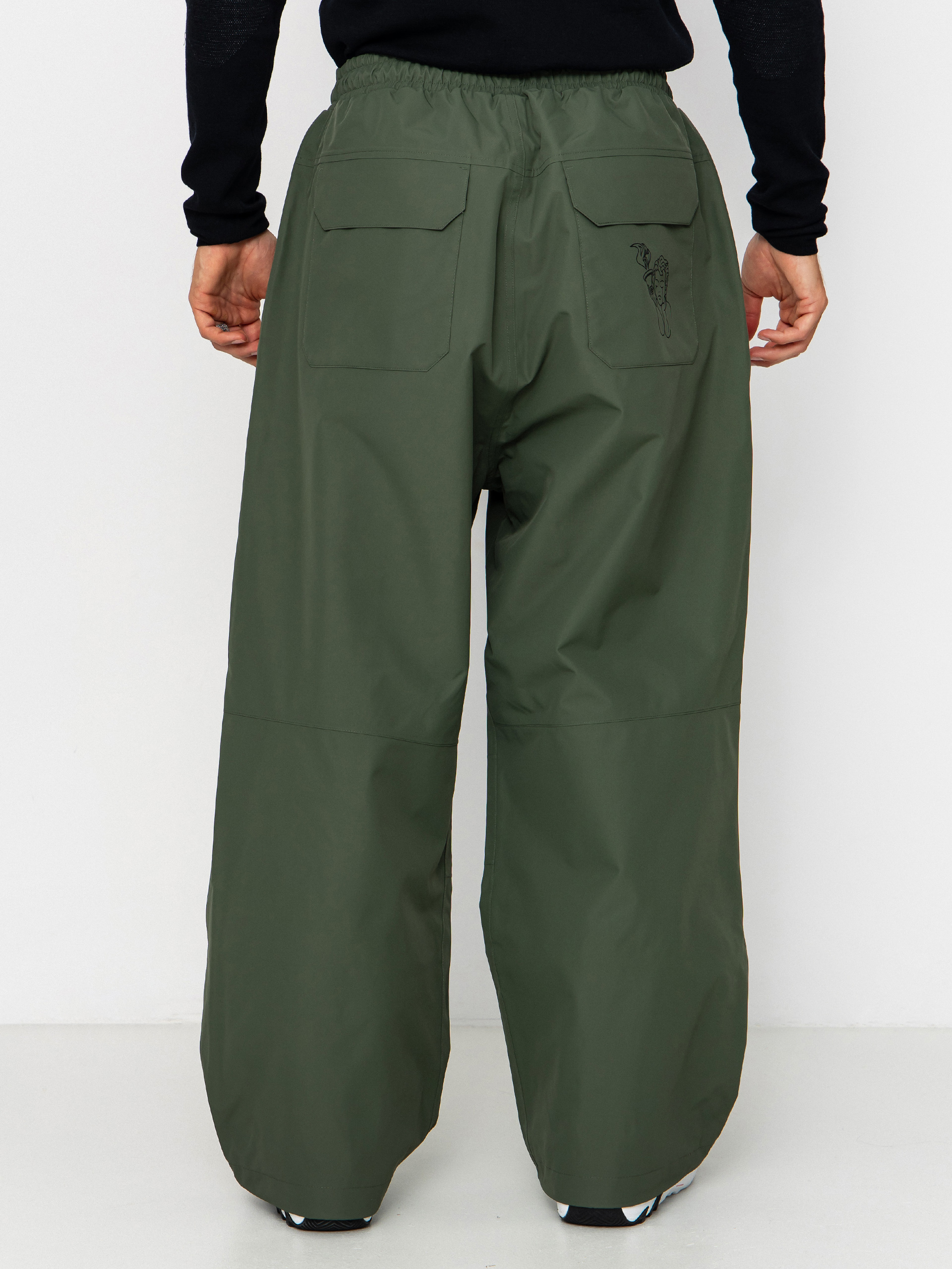 Pentru bărbați Pantaloni pentru snowboard Beyond Medals Park (dark green)
