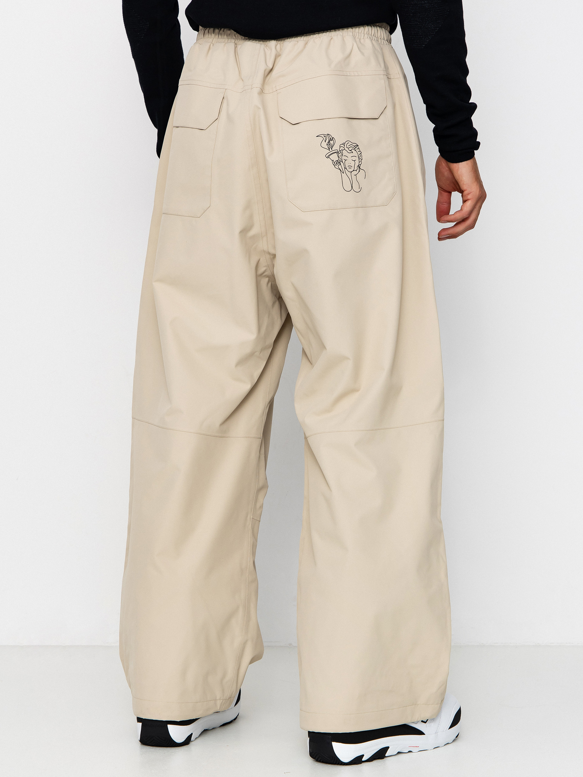 Pentru bărbați Pantaloni pentru snowboard Beyond Medals Park (beige)