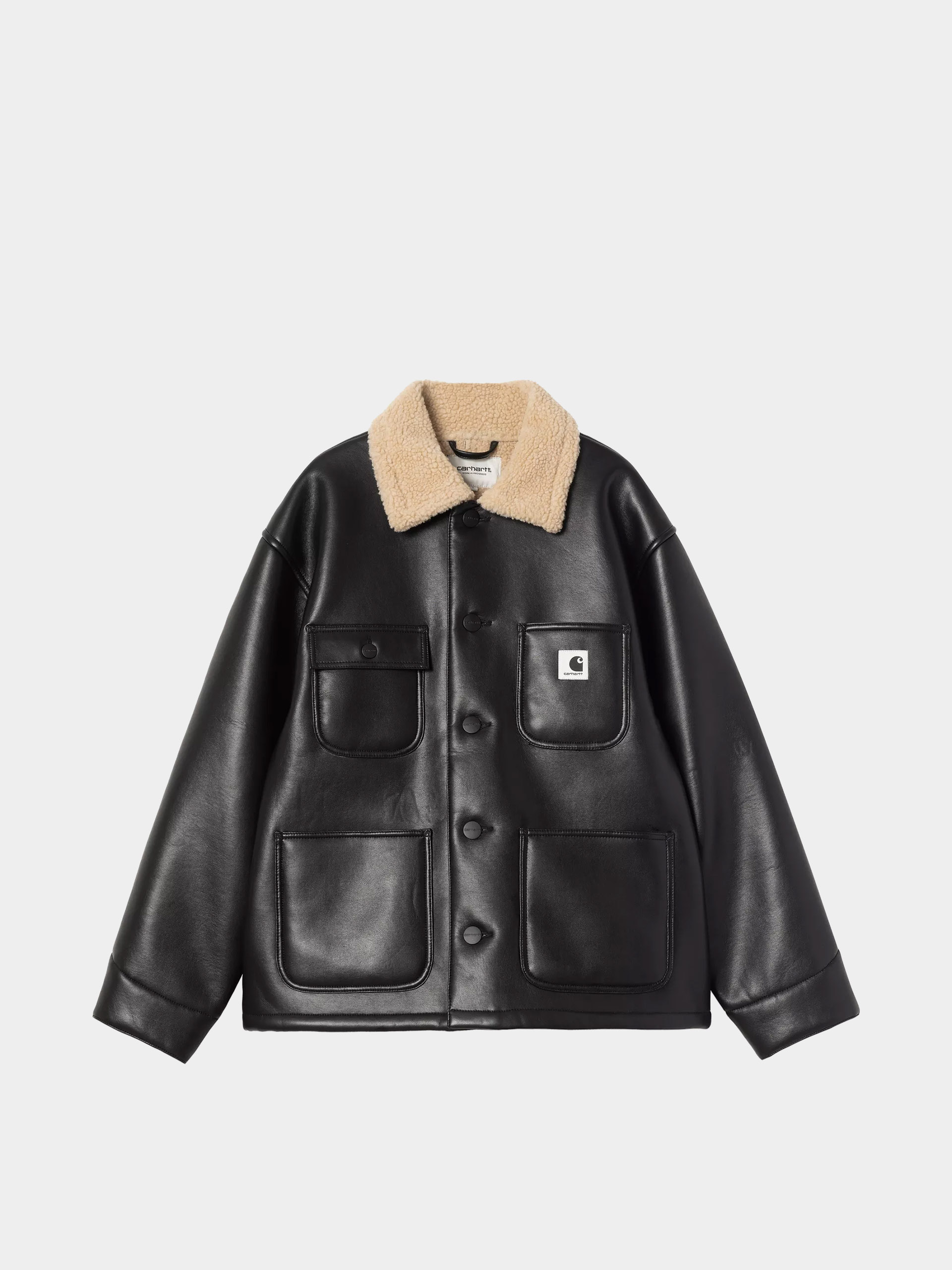 Geacă Carhartt WIP Shepton OG Michigan Coat Wmn (black/natural)
