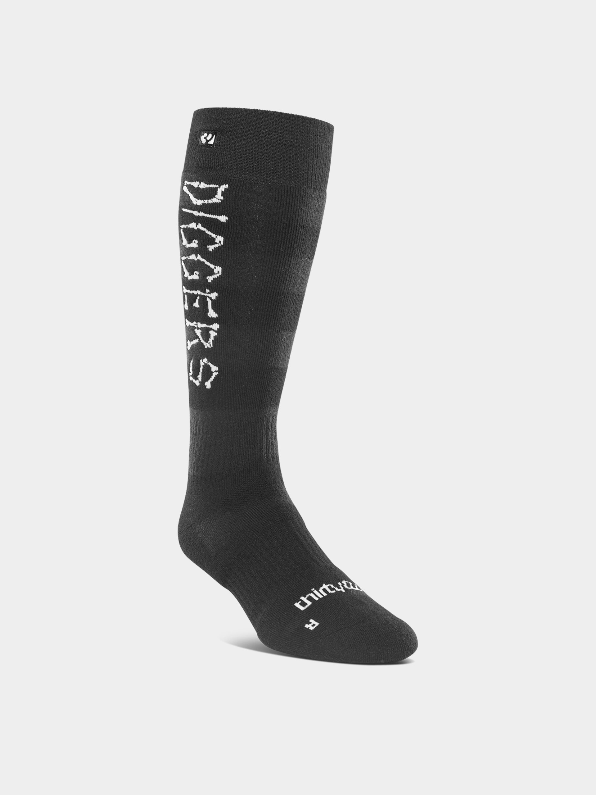 Șosete ThirtyTwo Diggers Merino (black)