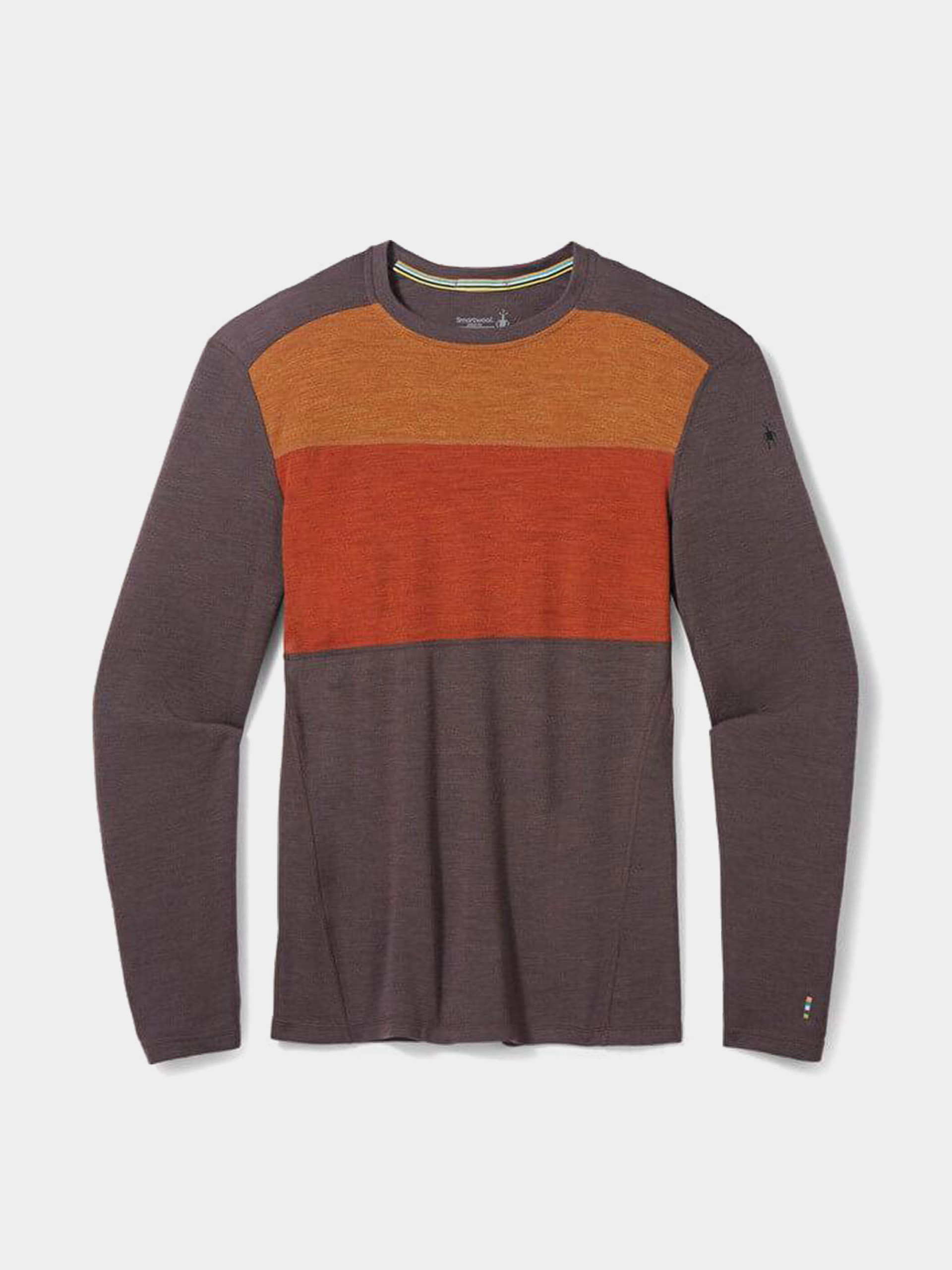 Lenjerie de corp Smartwool Classic Thermal Merino Base Layer Colorblock Crew Boxed (colorblock)