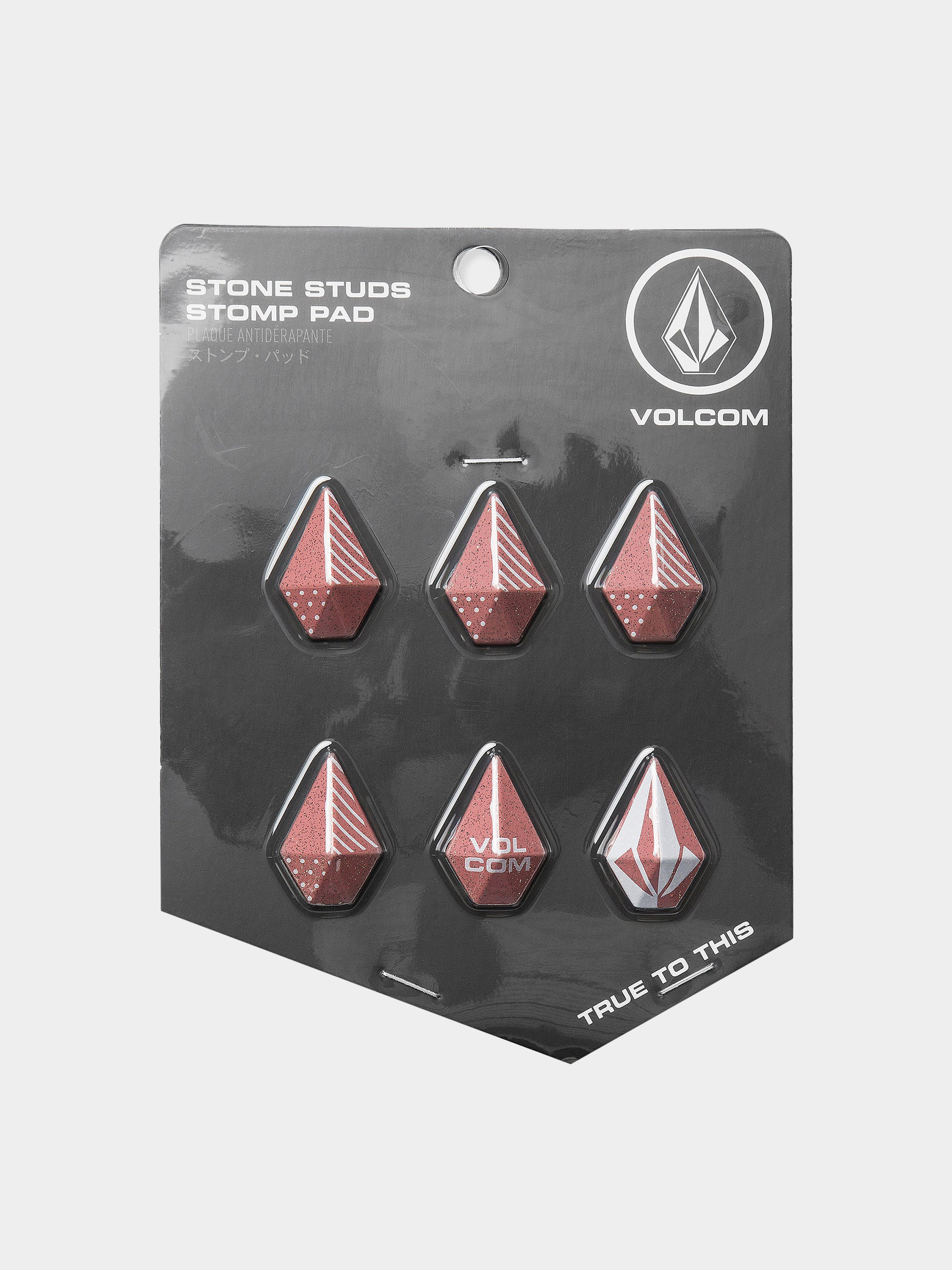Accesorii Volcom Stone Studs Stomp Wmn (pink)