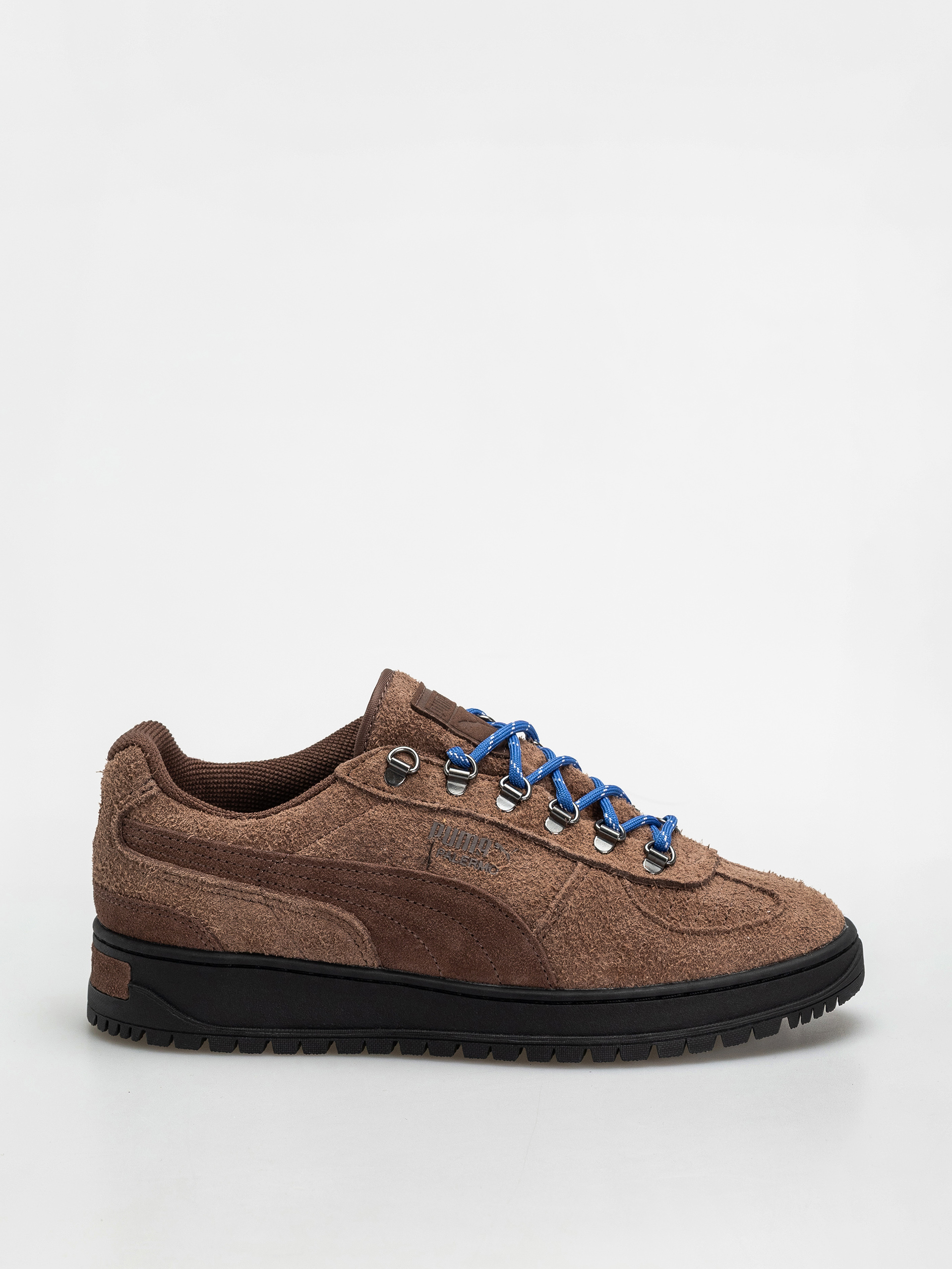 PUMA　PALERMO ALPINO FUZZY　24.5 Pantofi Puma Palermo Alpino Fuzzy - maro, albastru (chestnut brown