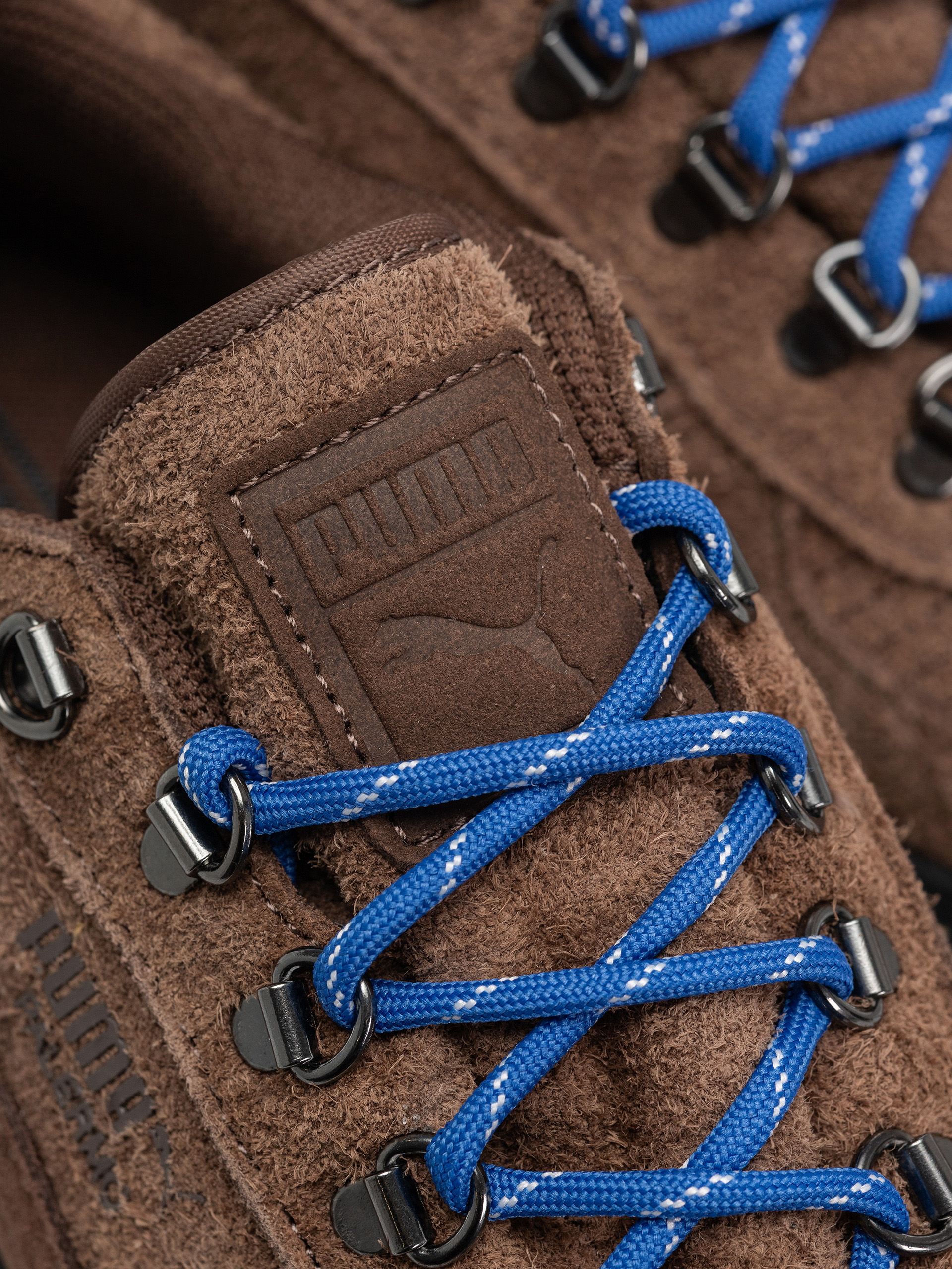 Pantofi Puma Palermo Alpino Fuzzy (chestnut brown/mountain blue)