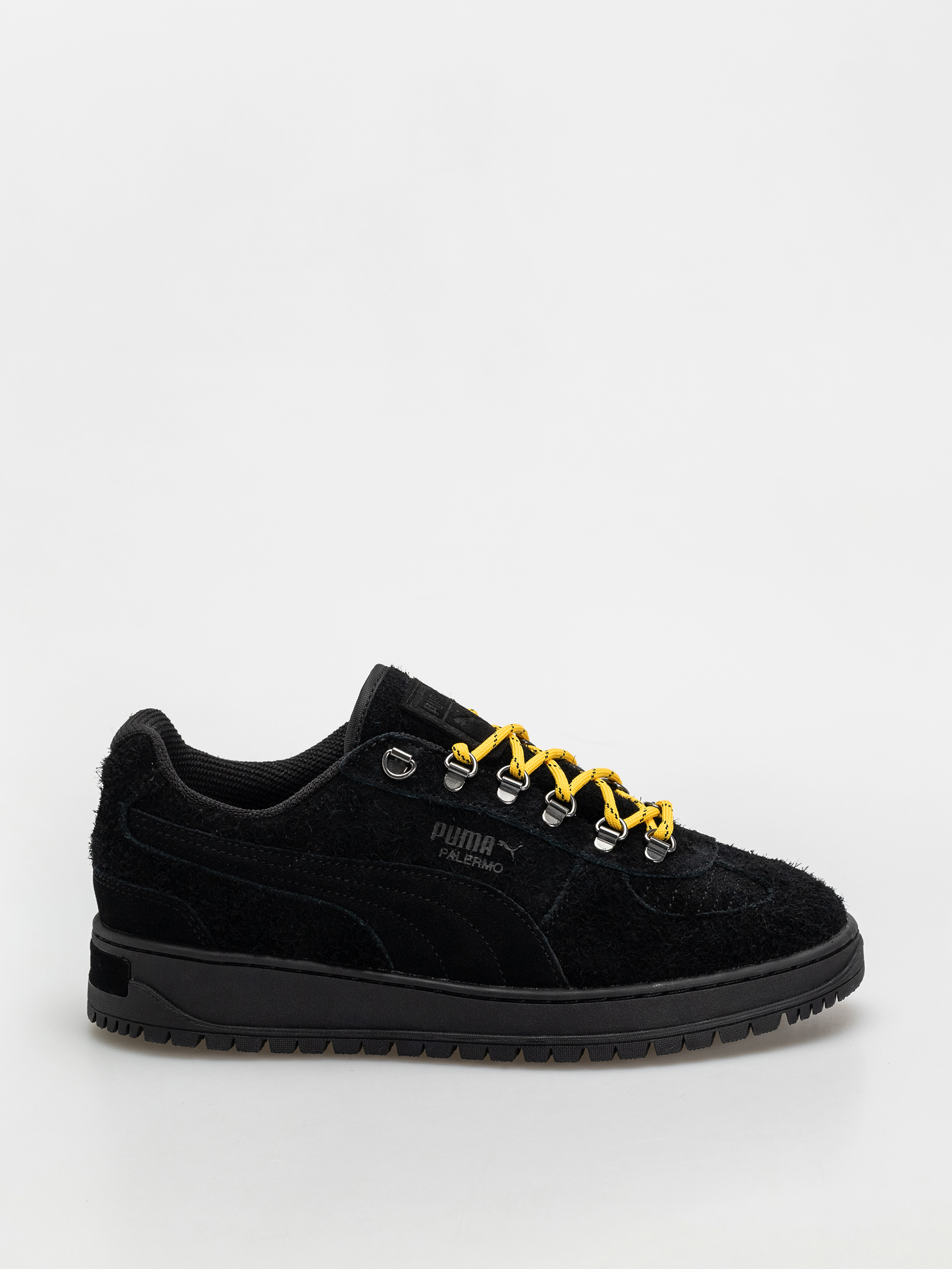 Pantofi Puma Palermo Alpino Fuzzy - galben, negru (puma black