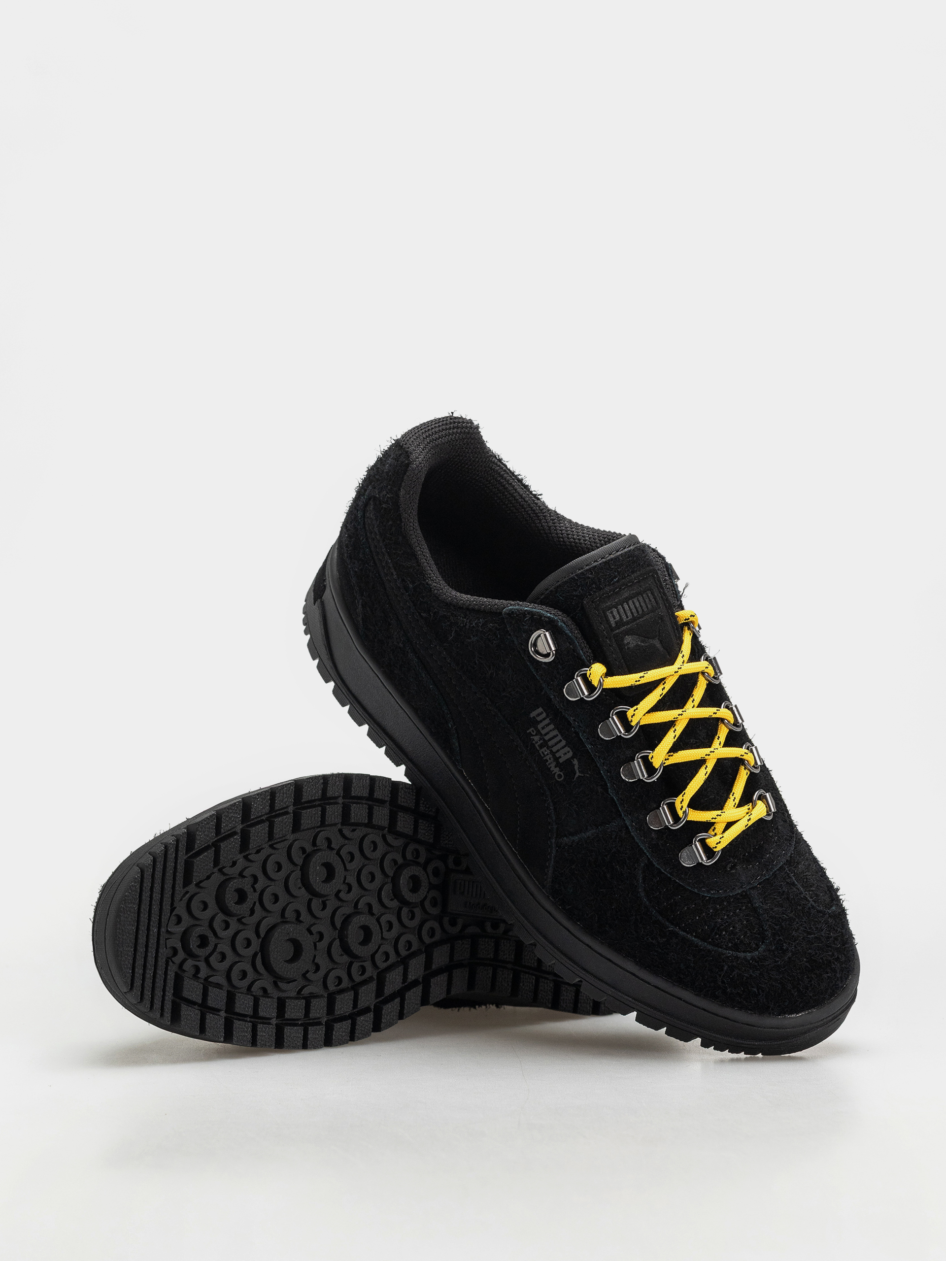 Pantofi Puma Palermo Alpino Fuzzy (puma black/yellow sizzle)