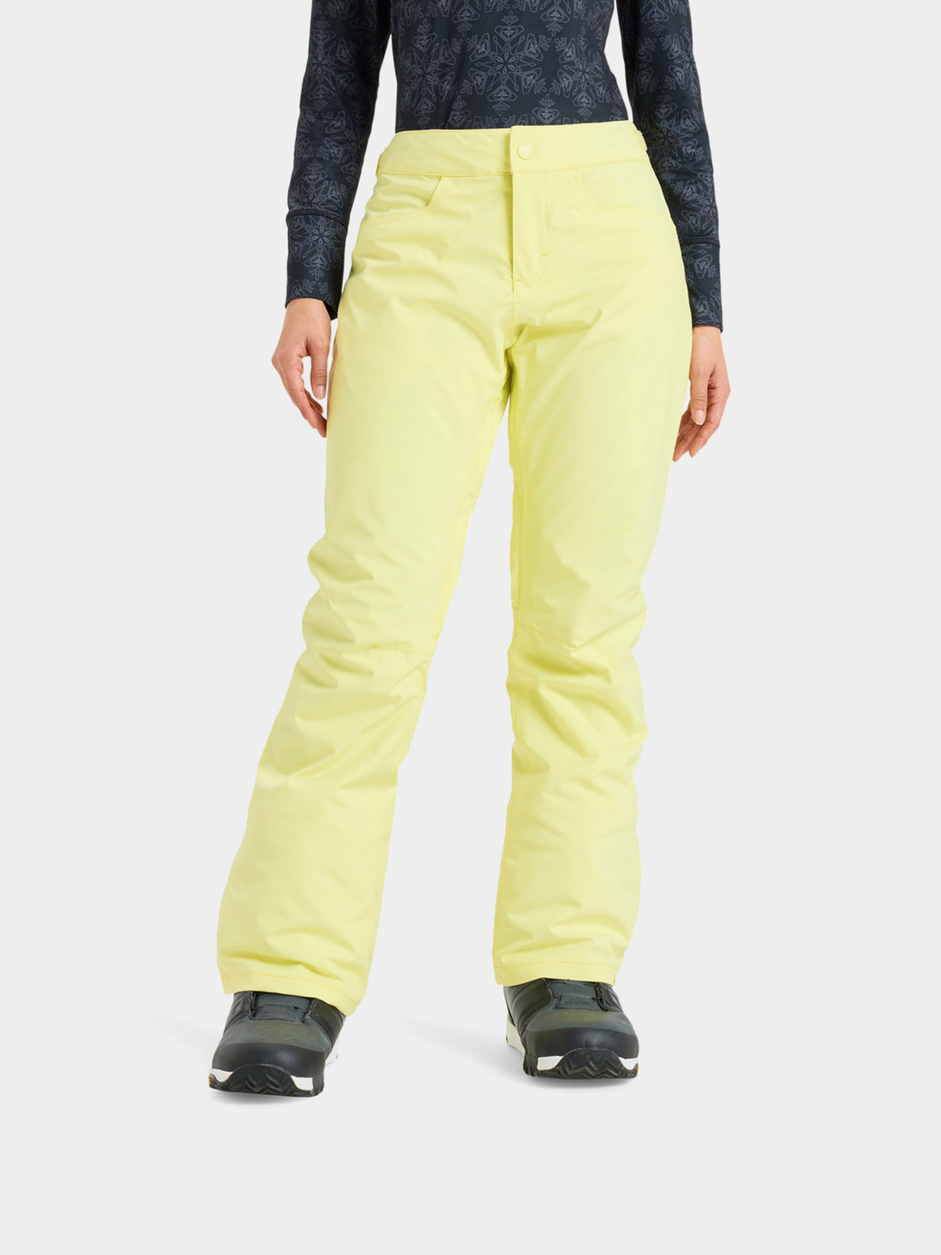 Pantaloni pentru snowboard Roxy Backyard Wmn (yellow pear)