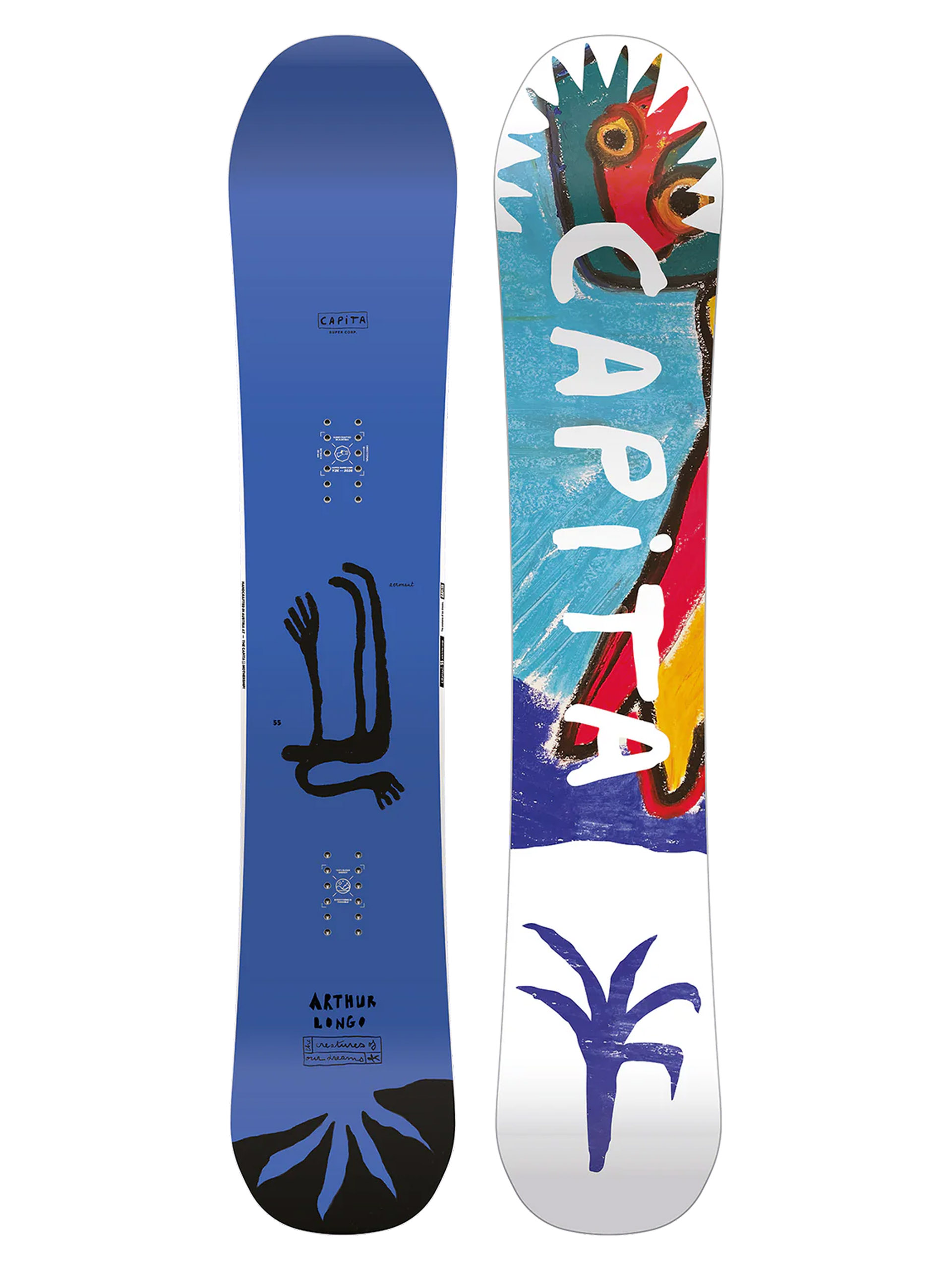 Snowboard Capita Aeronaut - albastru (blue)