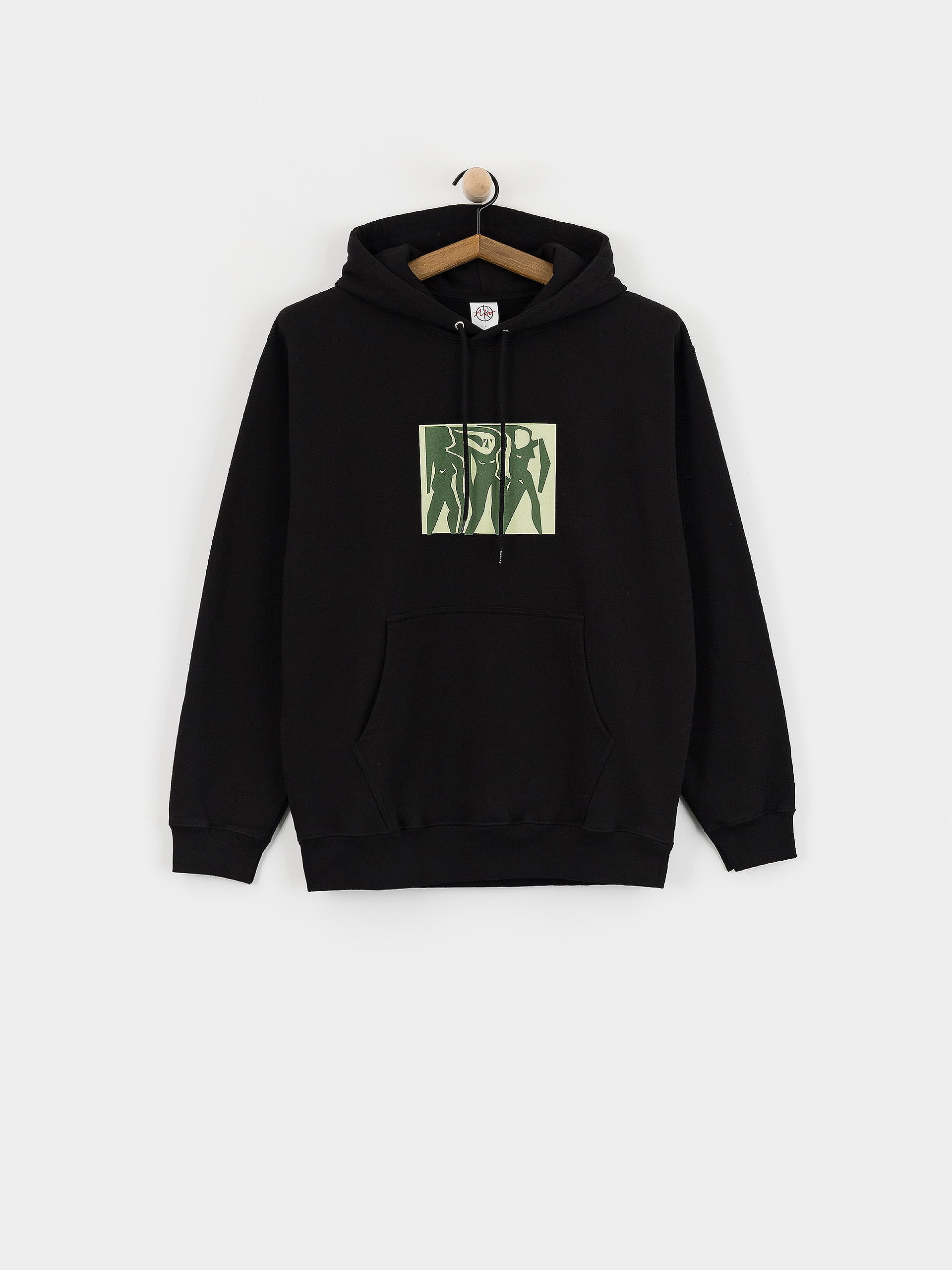 Hanorac cu glugă Polar Skate Dave Cut Outs HD (black)