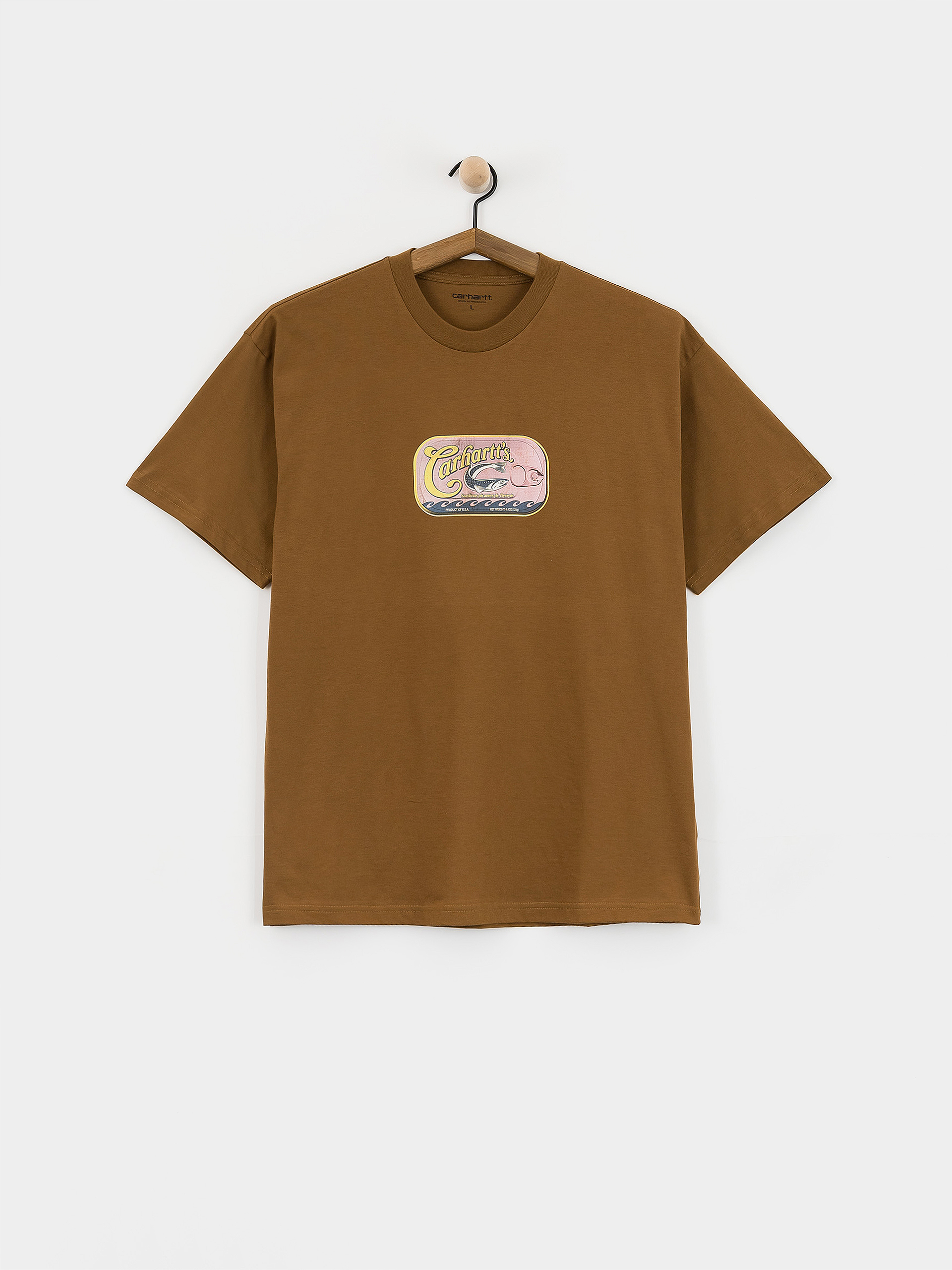 Tricou Carhartt WIP Sardinas (hamilton brown)