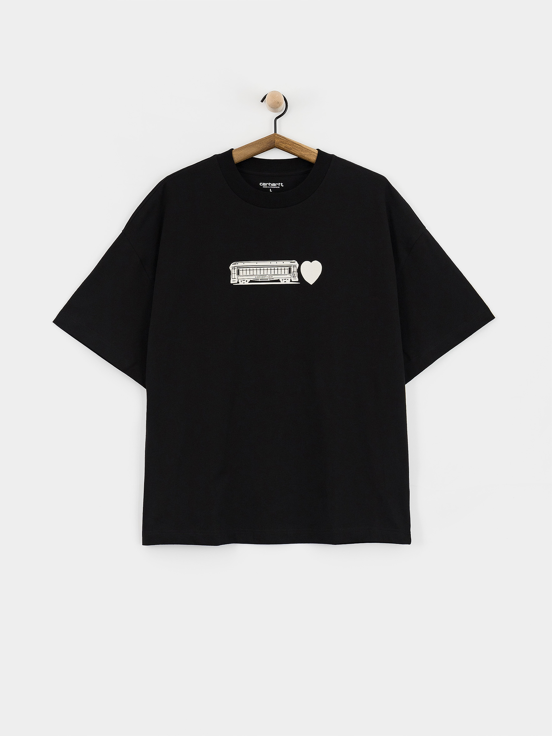 Tricou Carhartt WIP Deconstructed Label (black)