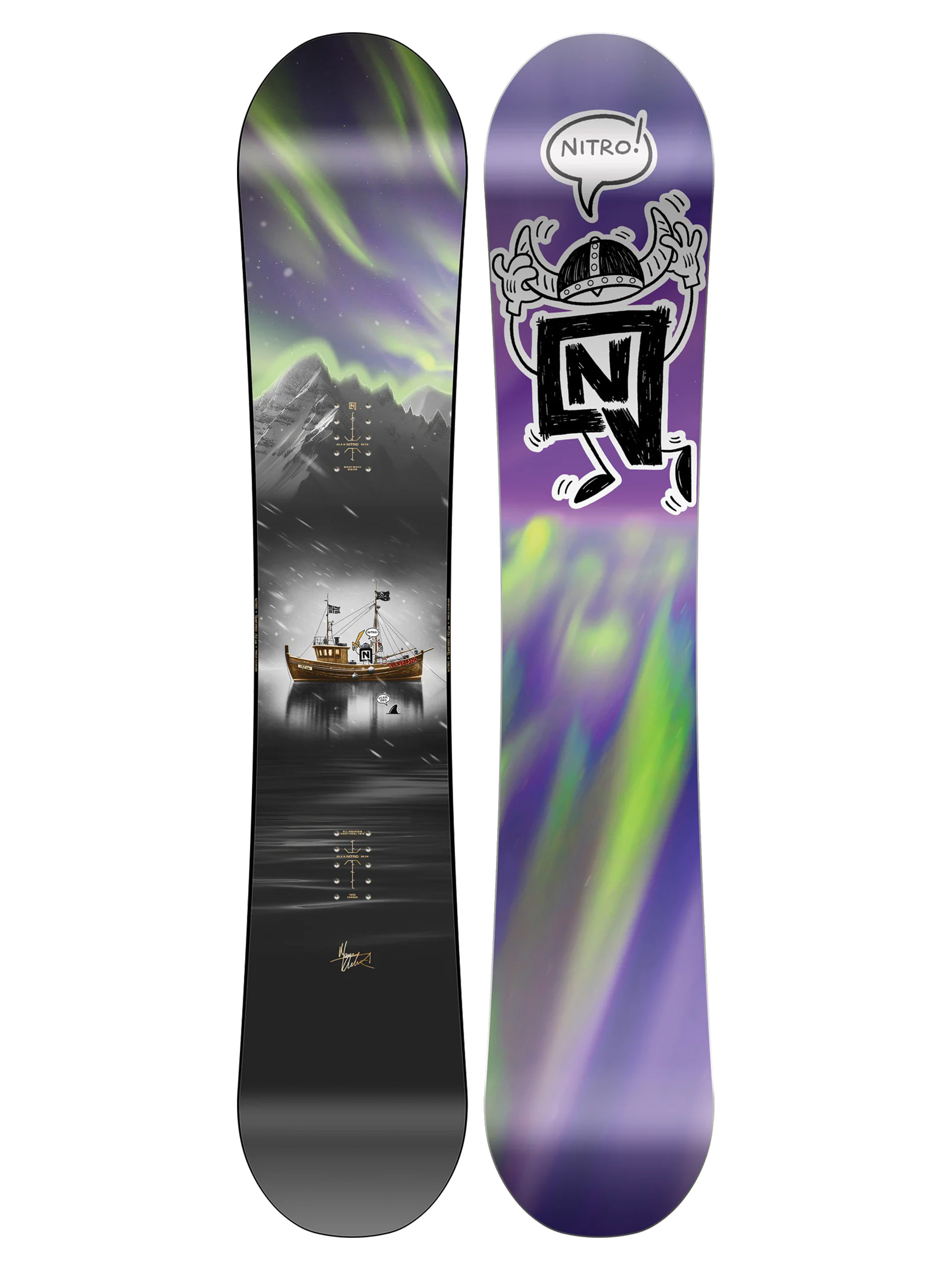 Snowboard Nitro Team Pro Marcus Kleveland - multicolor