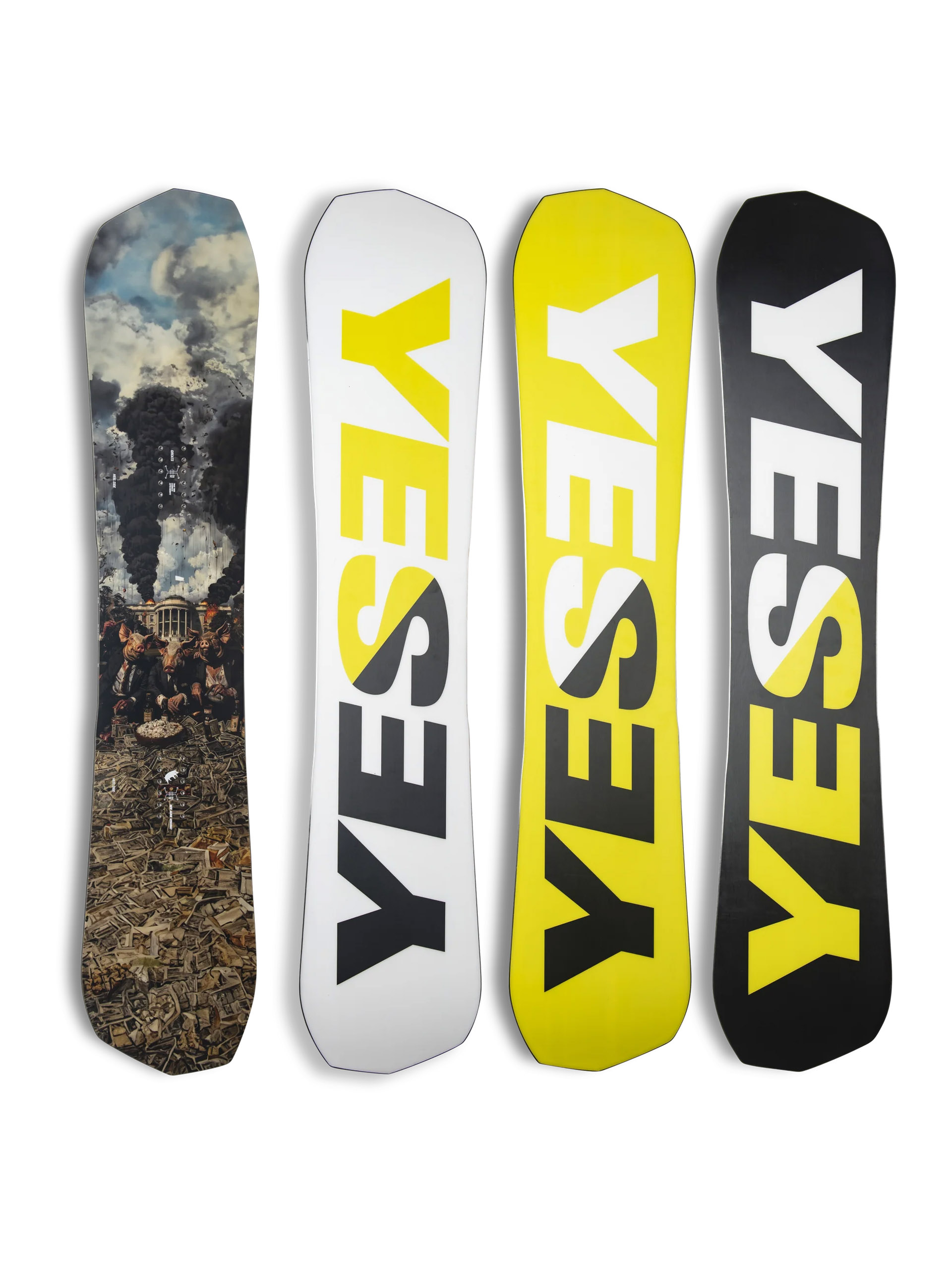 Snowboard Yes Greats (black)