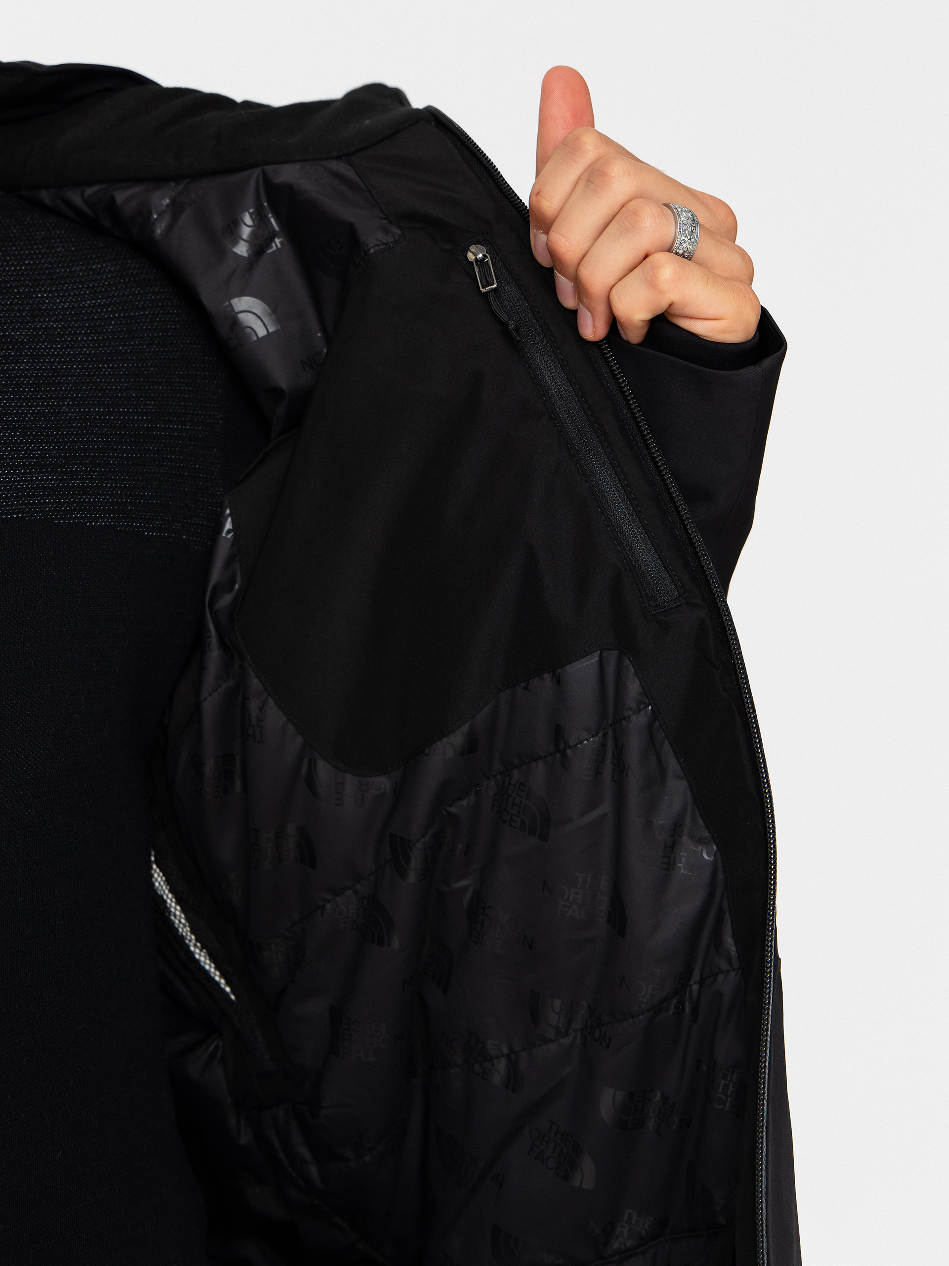 Pentru bărbați Geacă de snowboard The North Face Chakal (tnf black/tnf black)