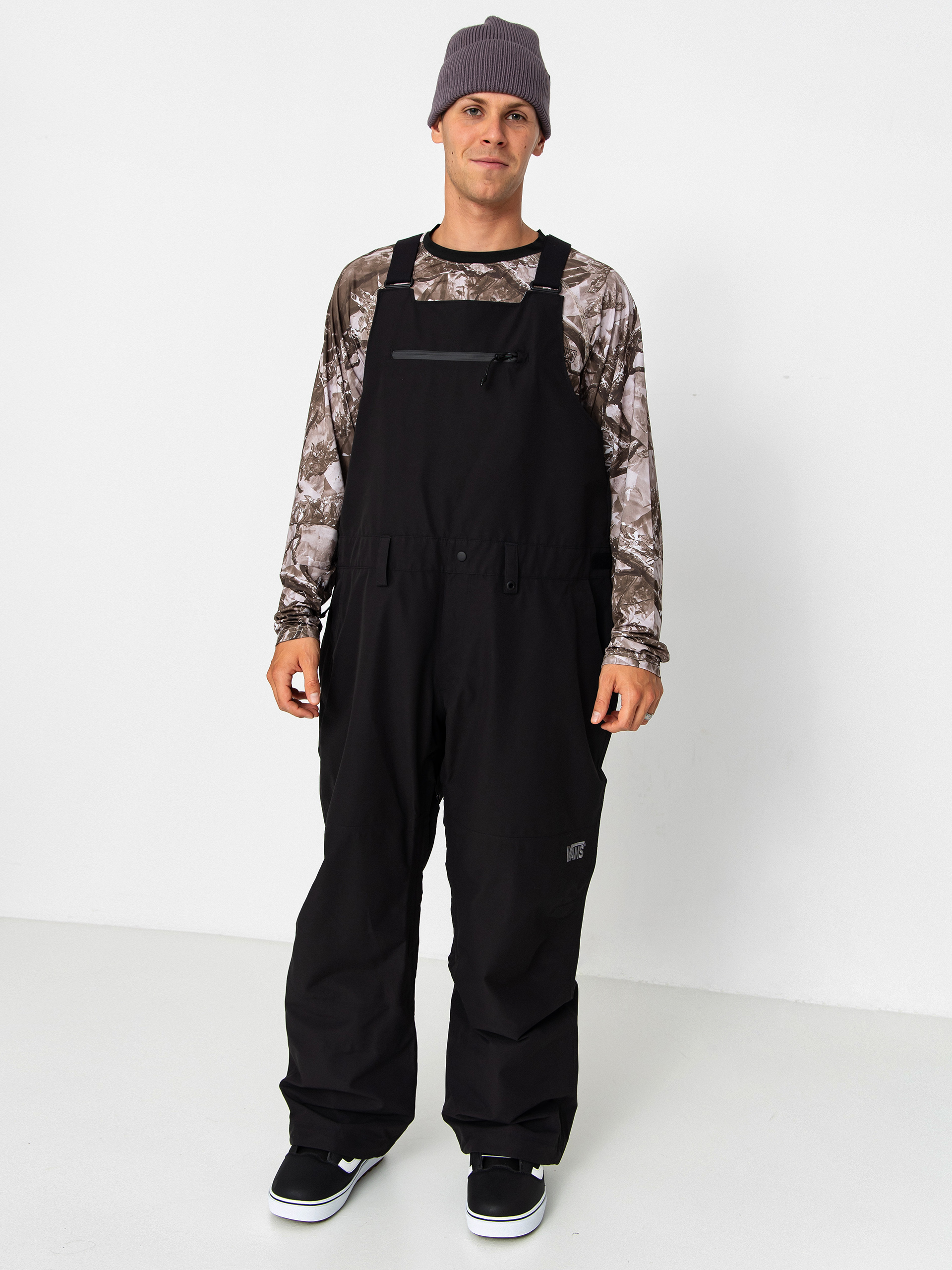 Pentru bărbați Pantaloni pentru snowboard Vans Deep Daze 3L Bib (black)