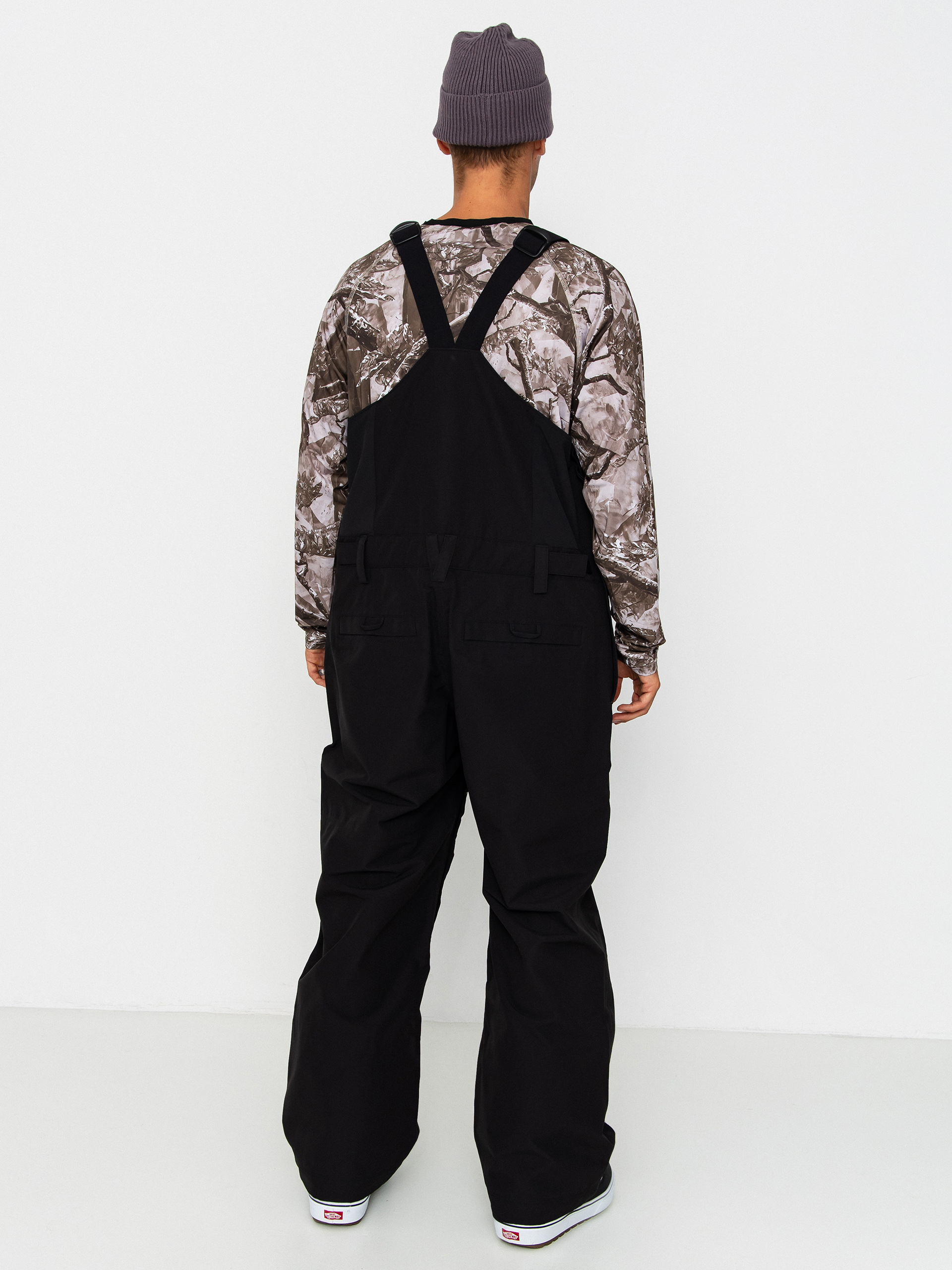 Pentru bărbați Pantaloni pentru snowboard Vans Deep Daze 3L Bib (black)