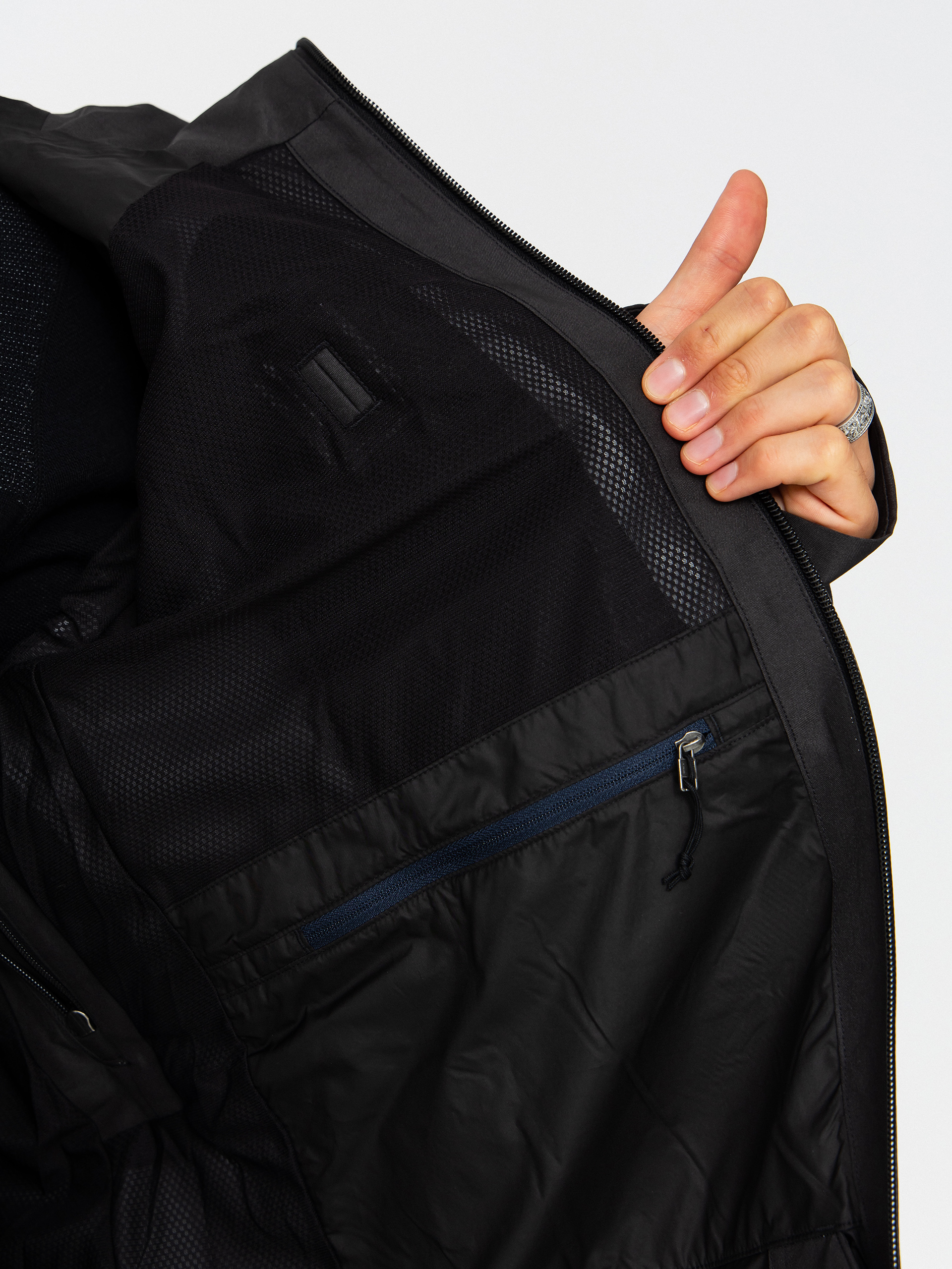 Pentru bărbați Geacă de snowboard Patagonia Powder Town (black)