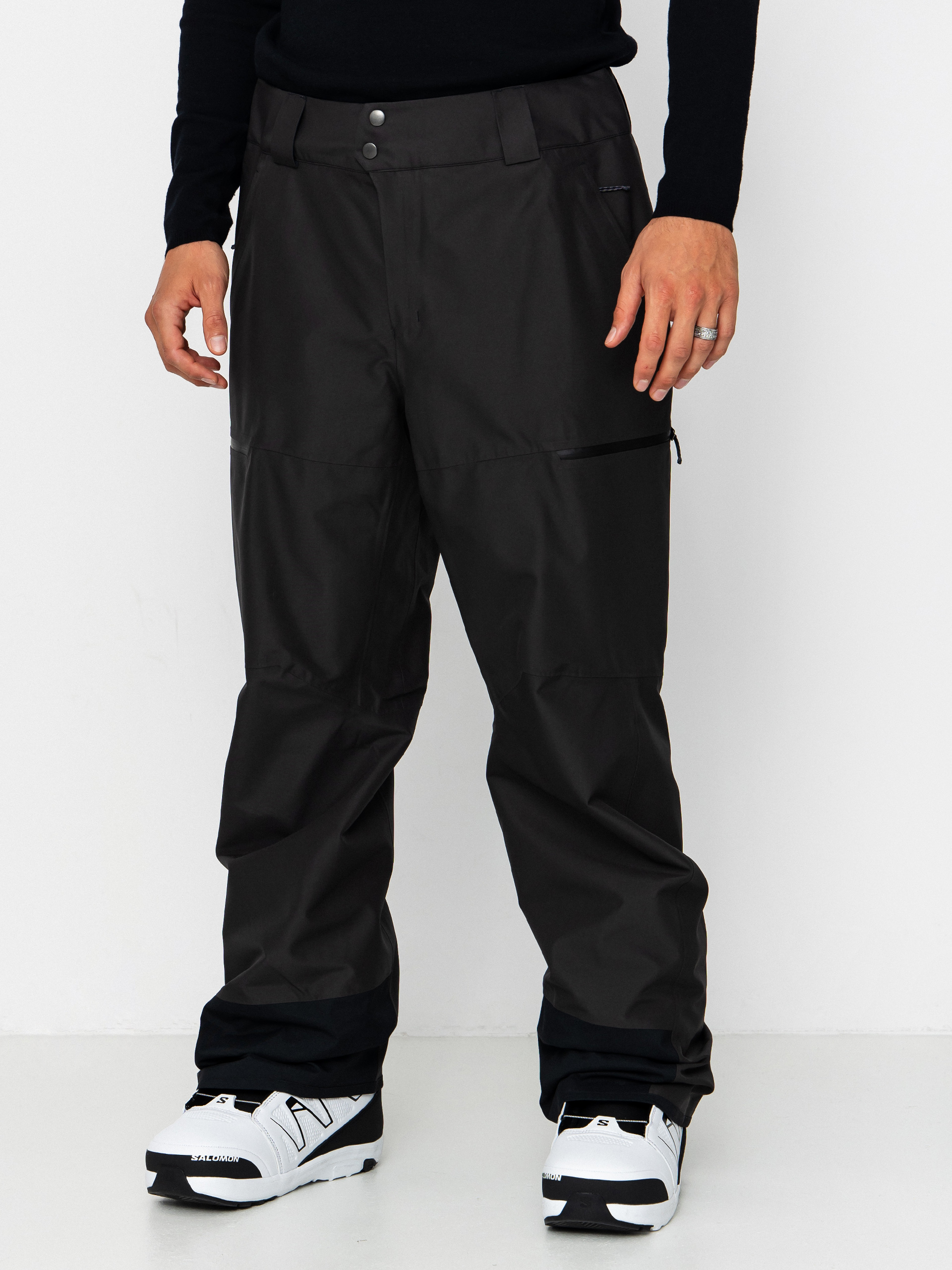 Pentru bărbați Pantaloni pentru snowboard Patagonia Powder Town Reg (black)