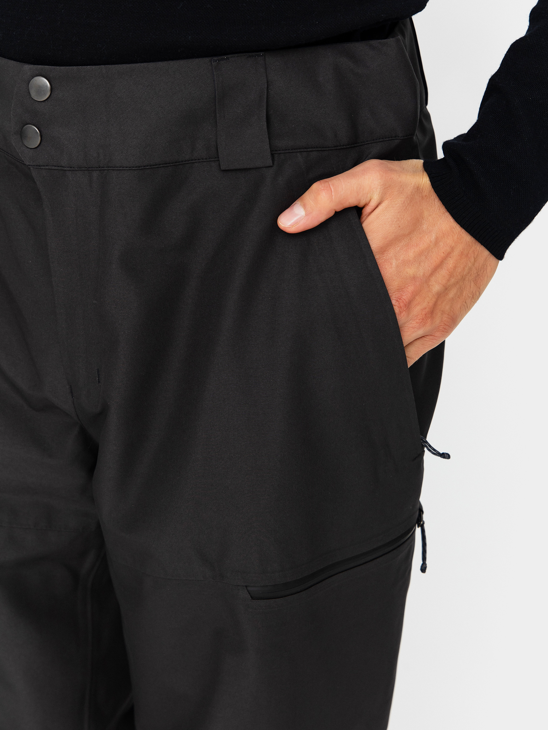 Pentru bărbați Pantaloni pentru snowboard Patagonia Powder Town Reg (black)