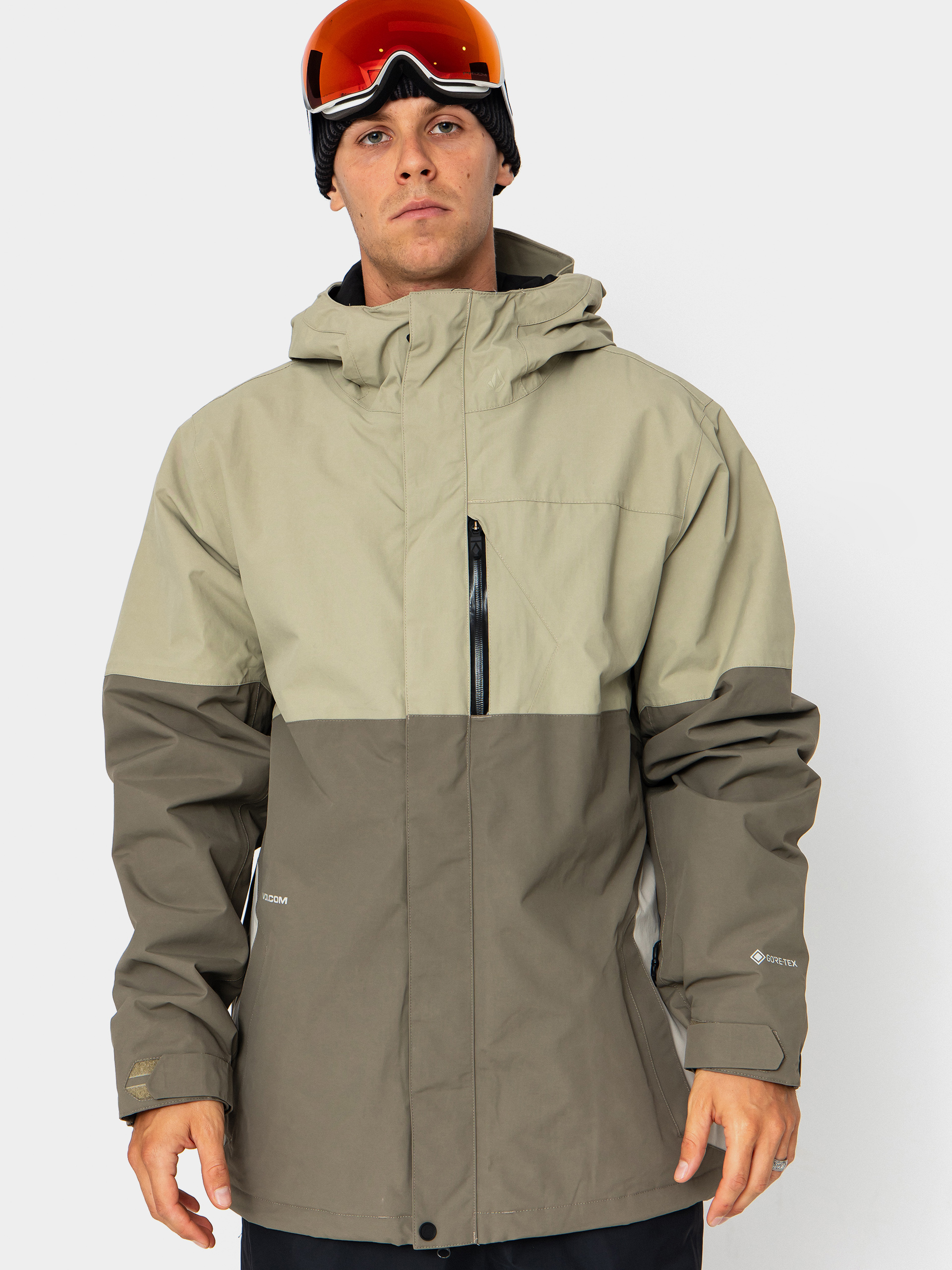 Geacă de snowboard Volcom L Ins Gore Tex (moss green)