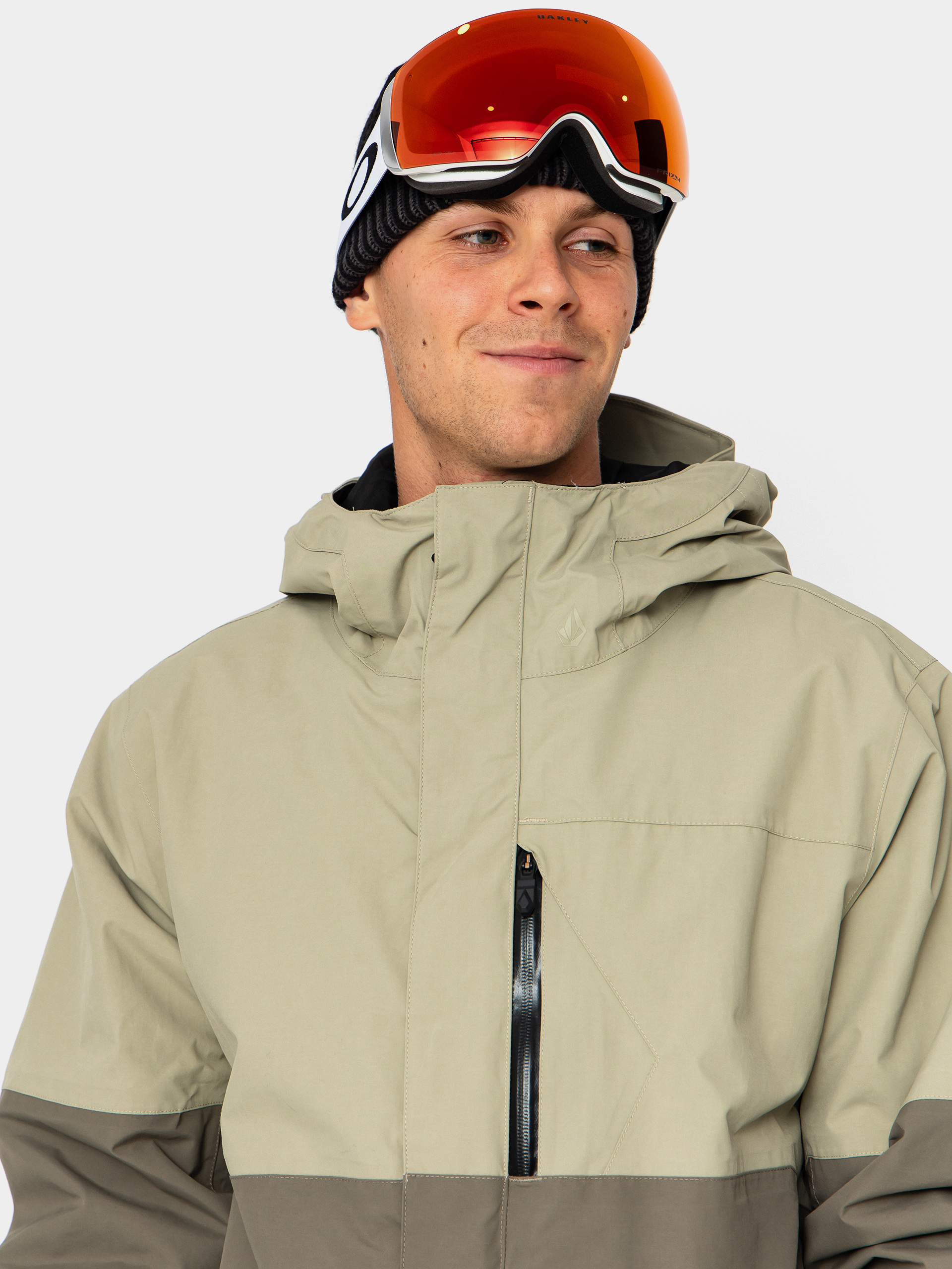 Pentru bărbați Geacă de snowboard Volcom L Ins Gore Tex (moss green)