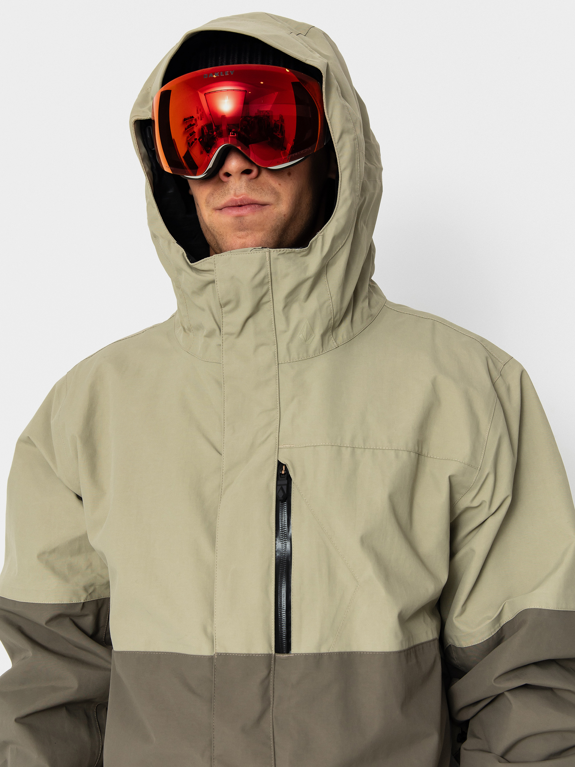 Pentru bărbați Geacă de snowboard Volcom L Ins Gore Tex (moss green)