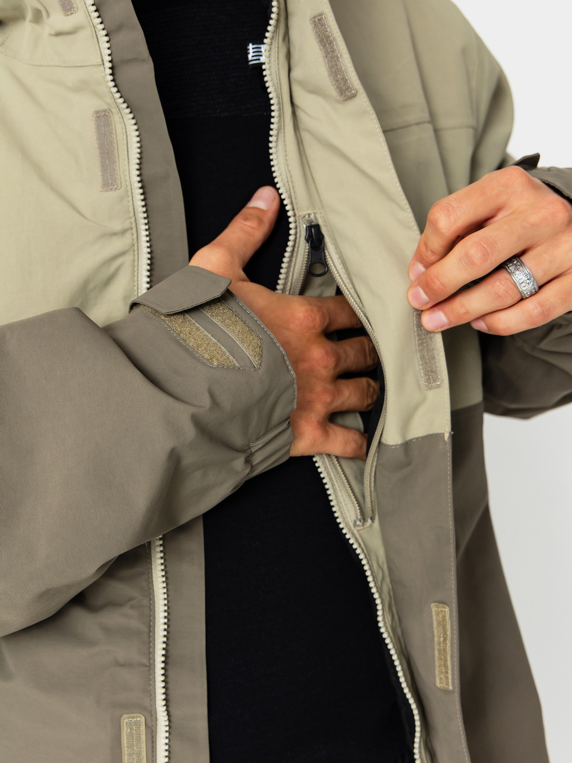 Pentru bărbați Geacă de snowboard Volcom L Ins Gore Tex (moss green)