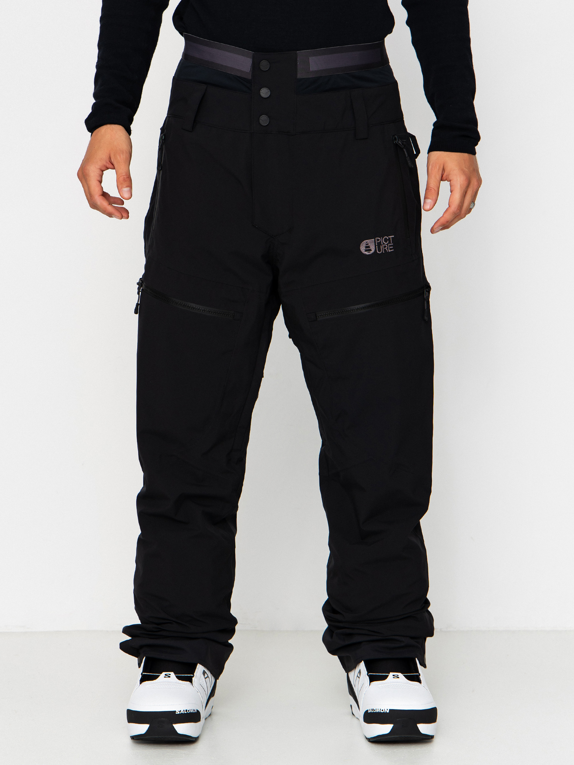 スノーボード MILD SUPER WIDE PANTS BLACK XL BSRABBIT ビーエスラビット REFINED SUPER WIDE VENTILATION PANTS