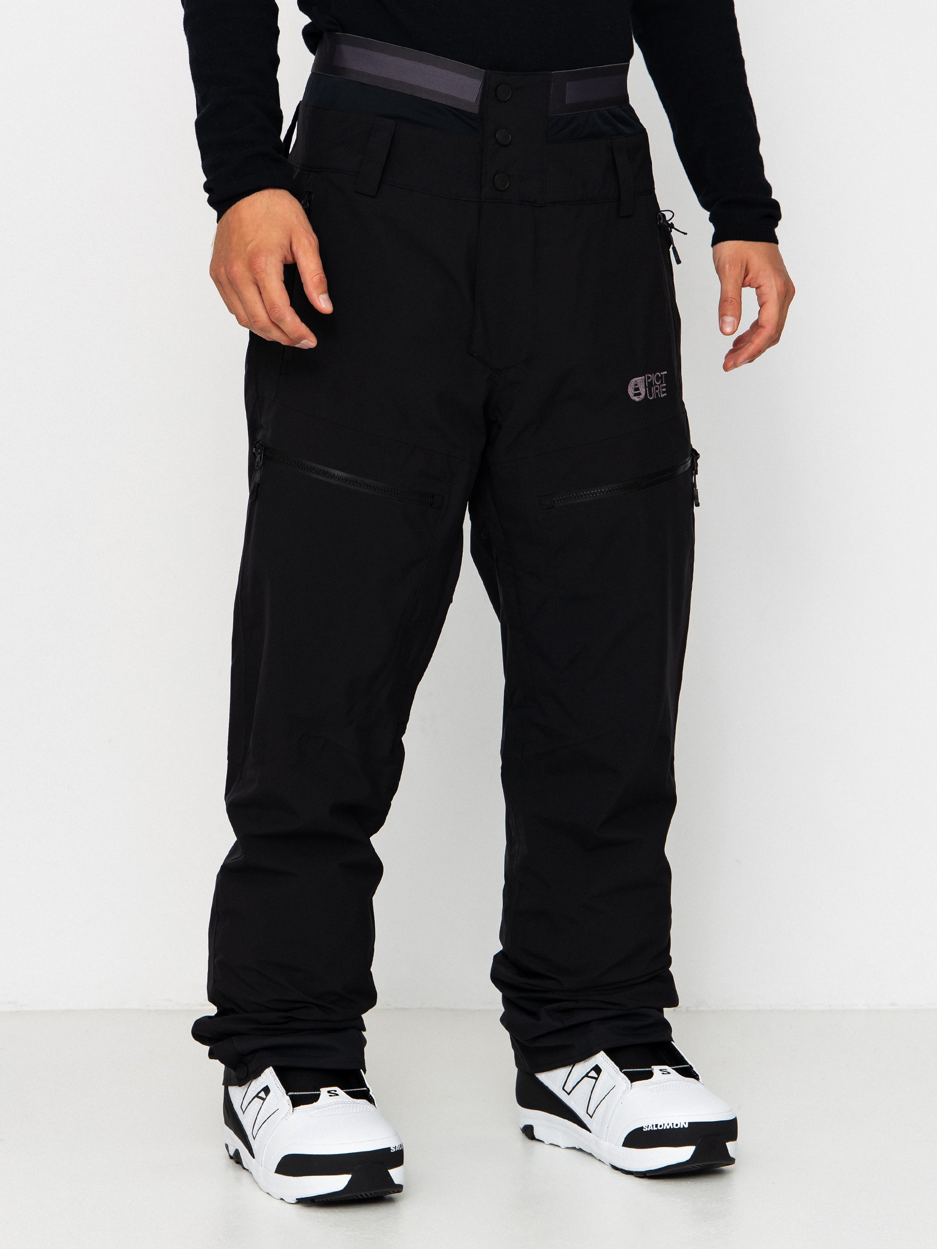 Pentru bărbați Pantaloni pentru snowboard Picture Naikoon (black)