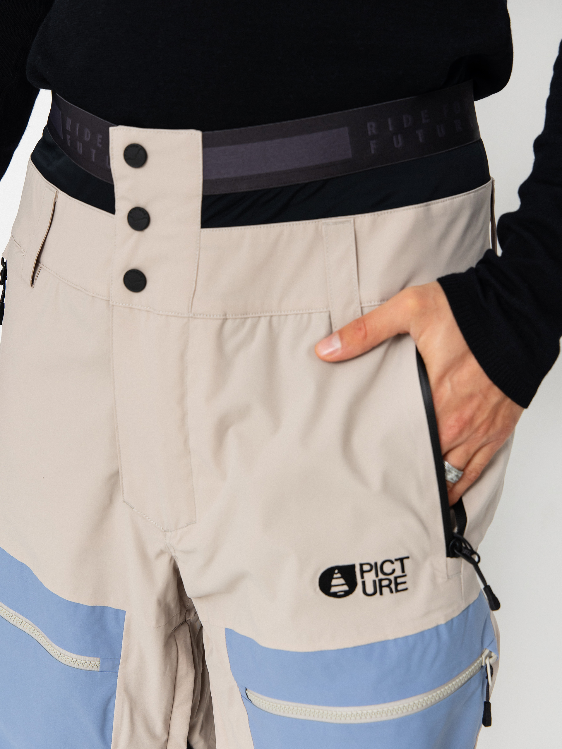 Pentru bărbați Pantaloni pentru snowboard Picture Naikoon (pure cashmere)