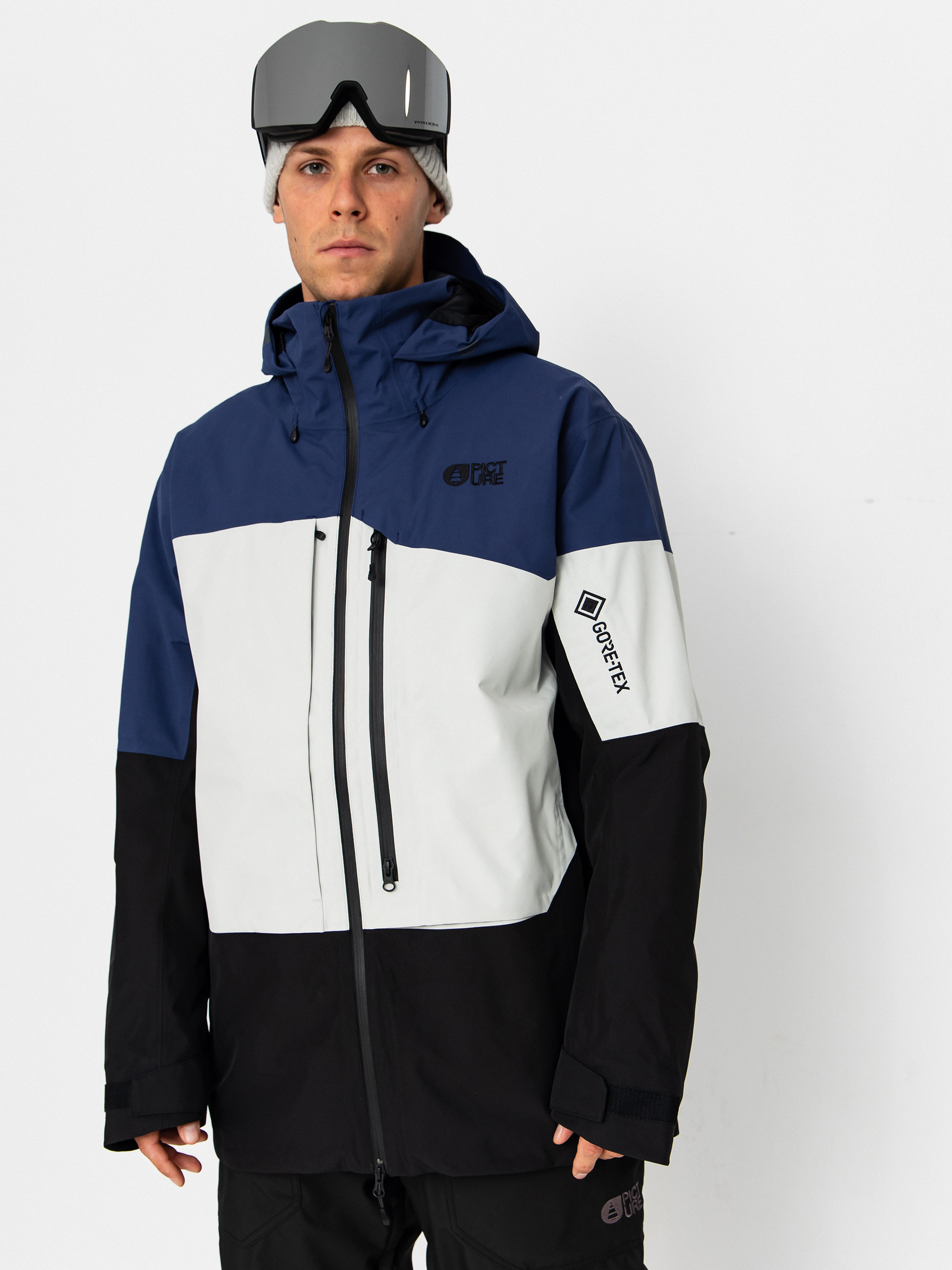Pentru bărbați Geacă de snowboard Picture Lassen Gore Tex 2L (vapor grey)