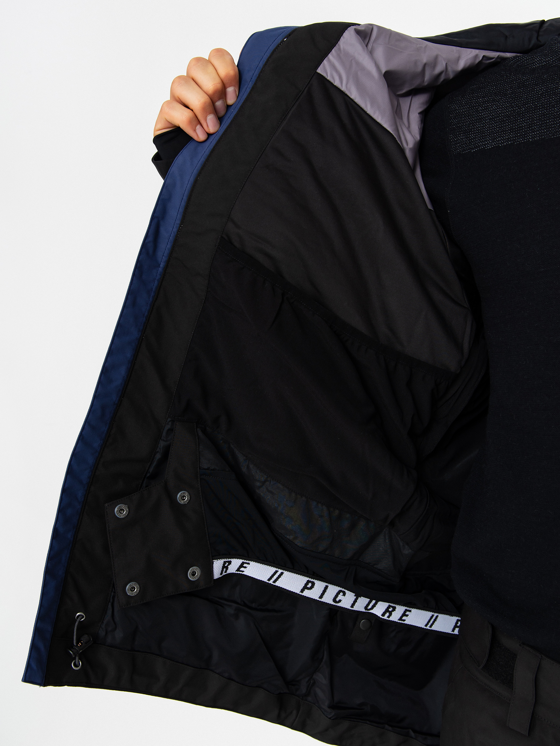 Pentru bărbați Geacă de snowboard Picture Lassen Gore Tex 2L (vapor grey)