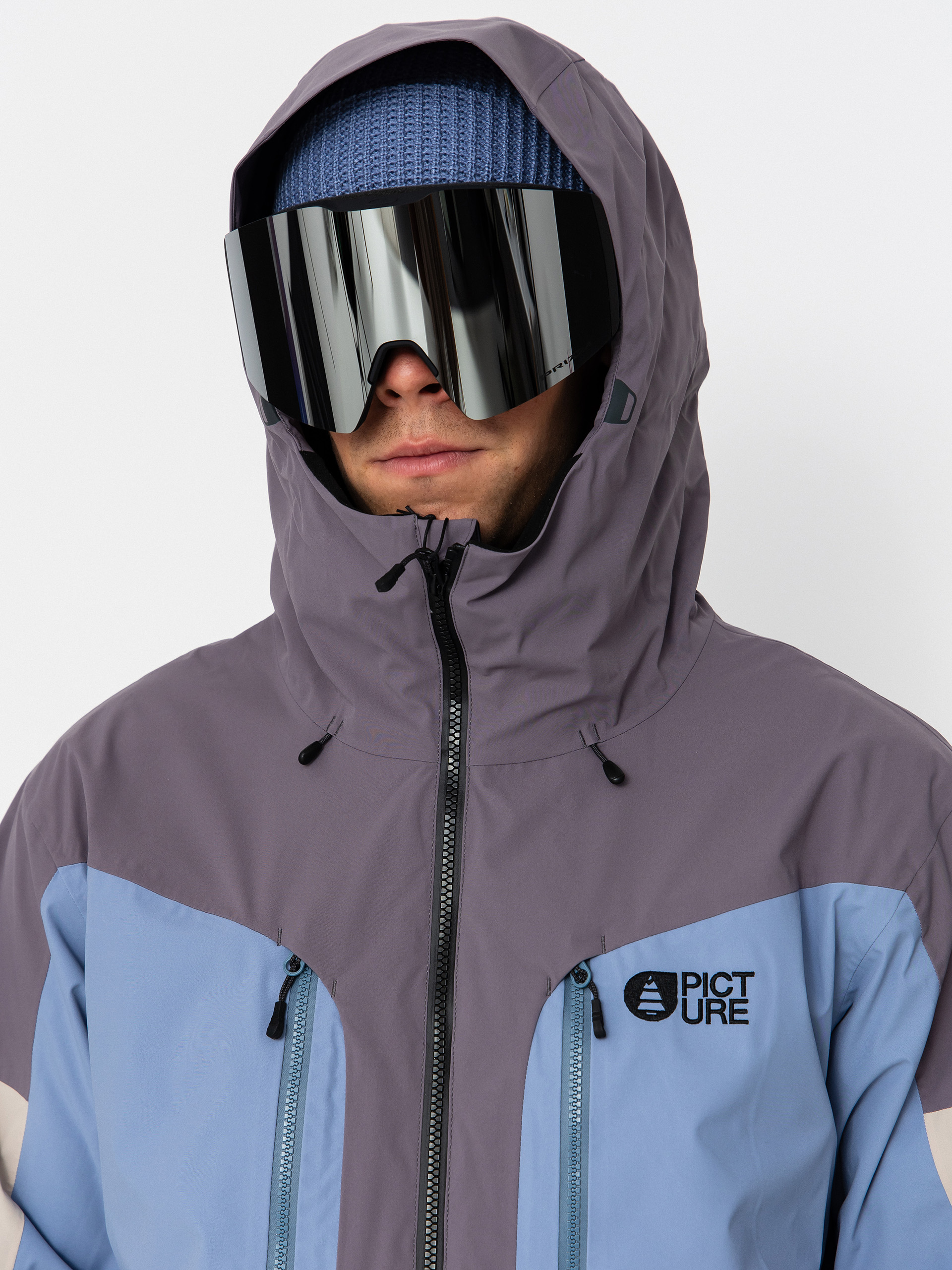 Pentru bărbați Geacă de snowboard Picture Naikoon (stonewash)