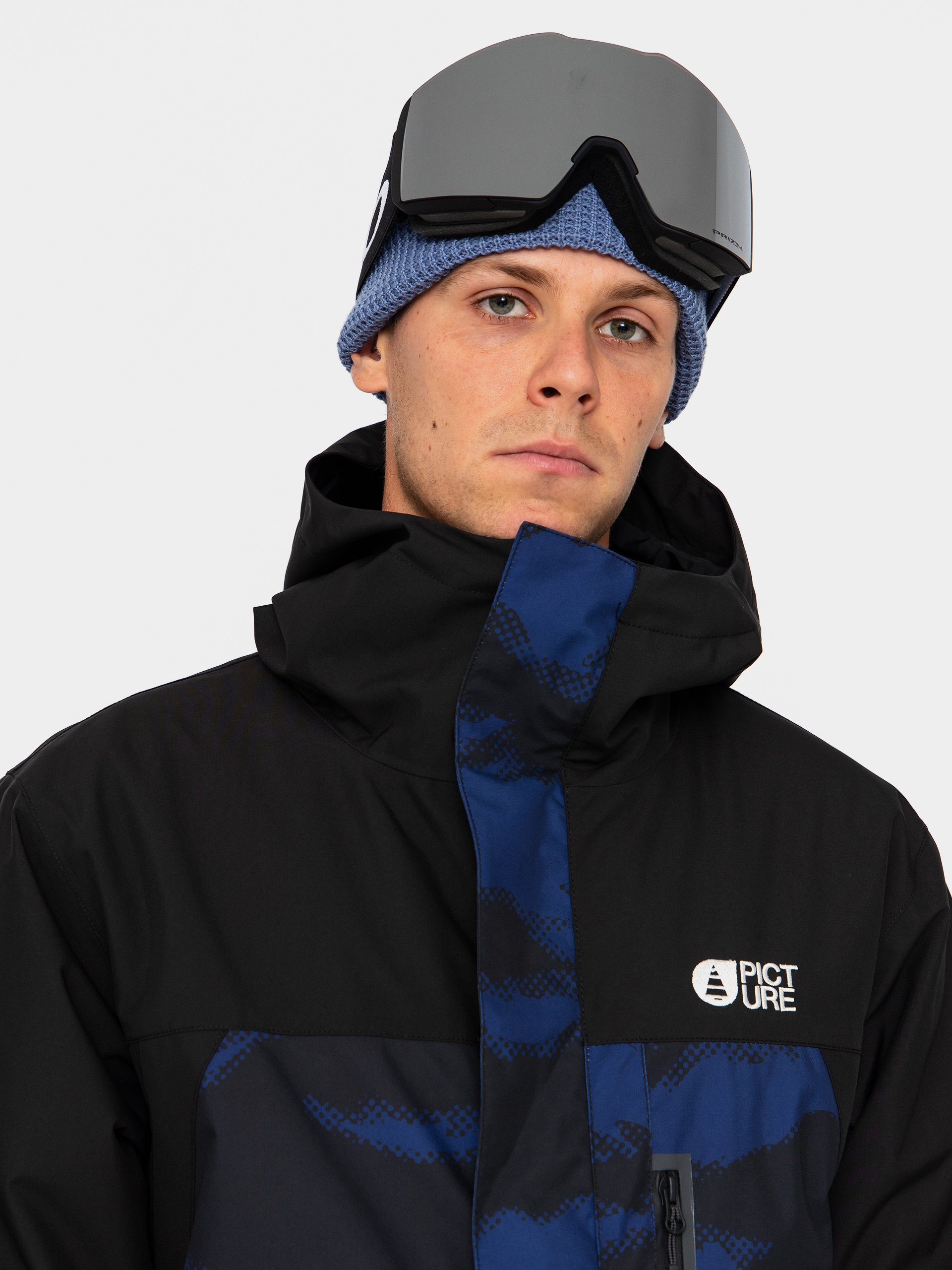 Pentru bărbați Geacă de snowboard Picture Jomoh (retro fusion print)