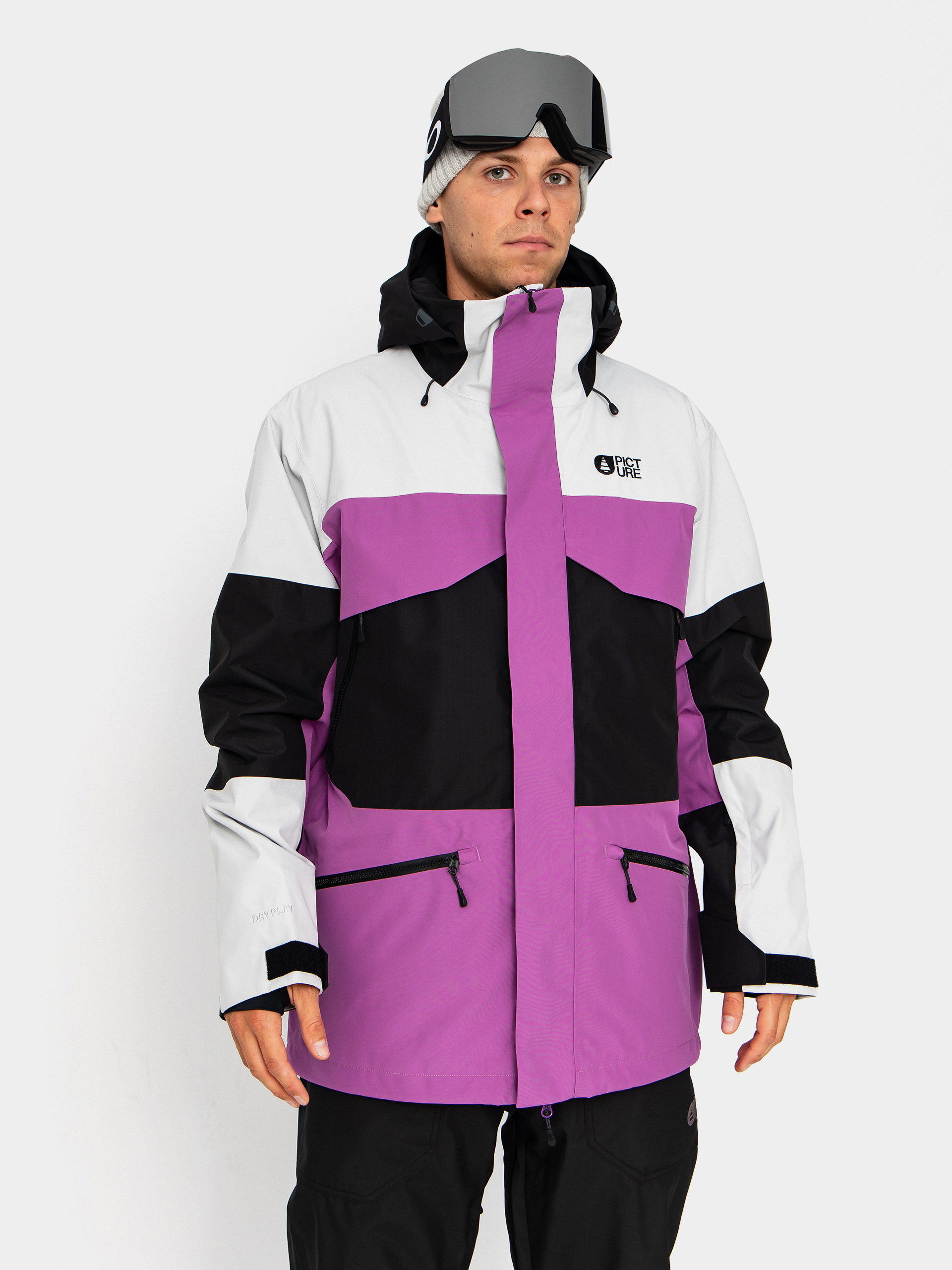 Geacu0103 de snowboard Picture Orosi (bright magenta)