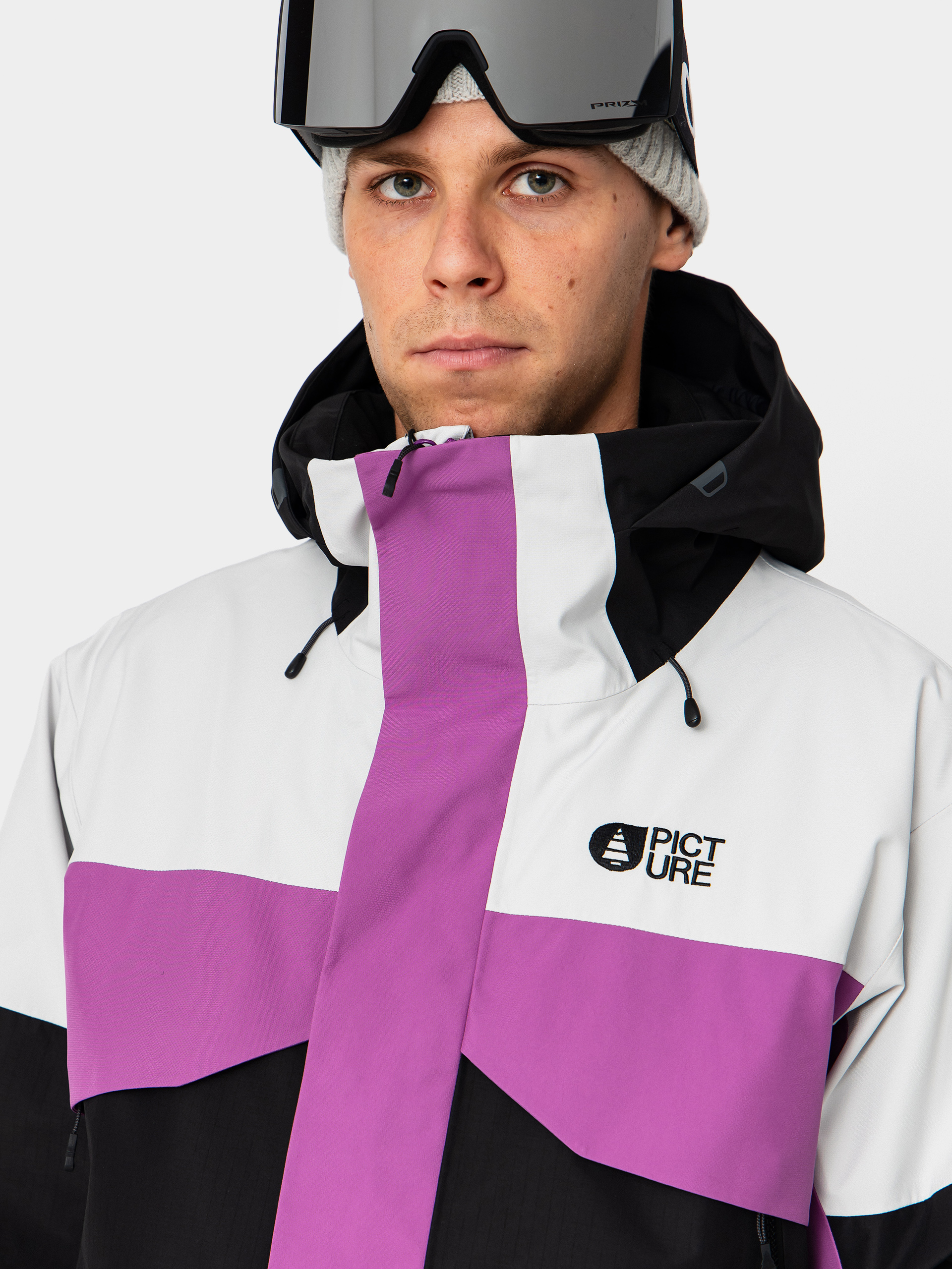 Pentru bărbați Geacă de snowboard Picture Orosi (bright magenta)