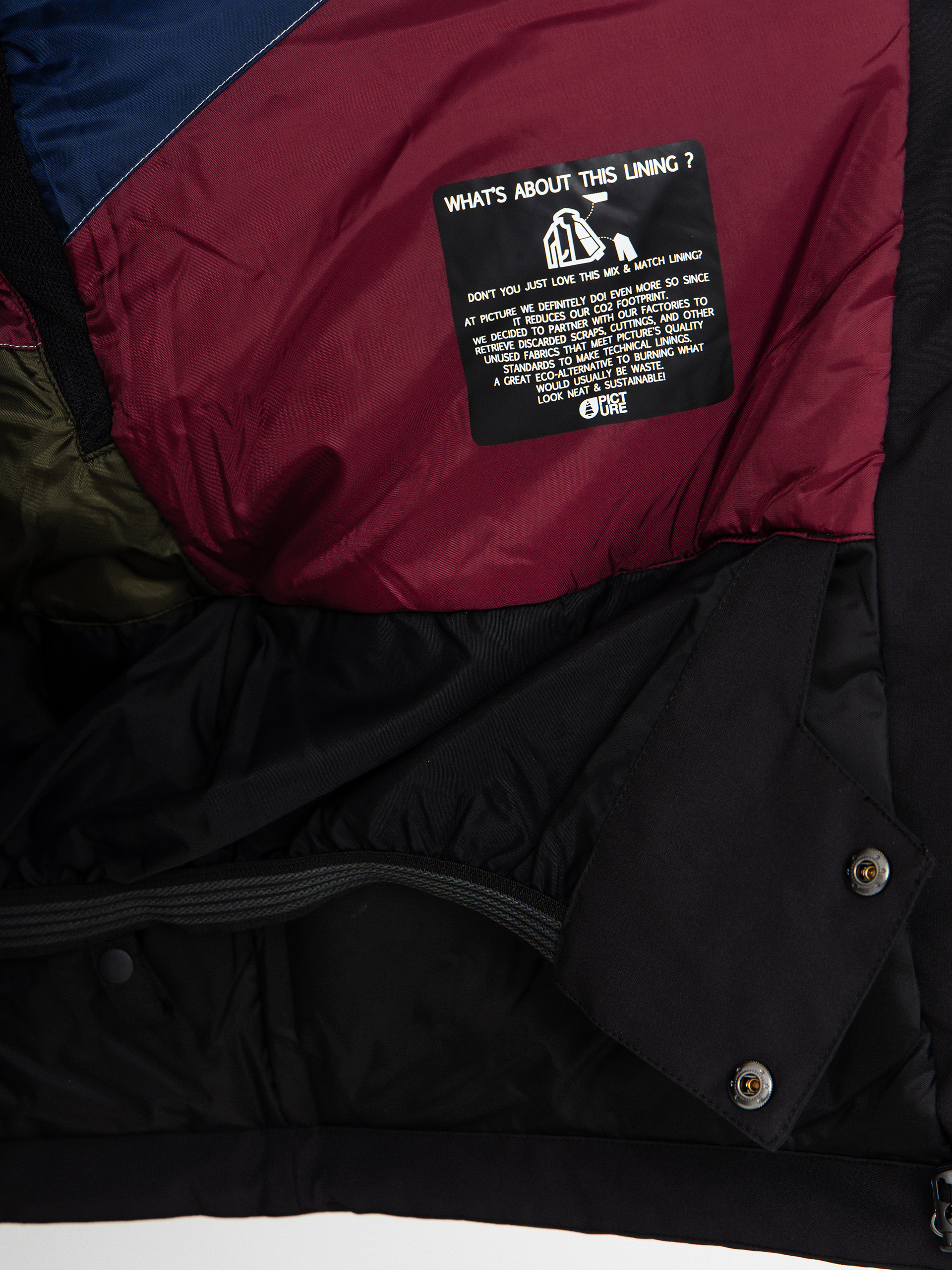 Pentru bărbați Geacă de snowboard Picture Nitric (black)