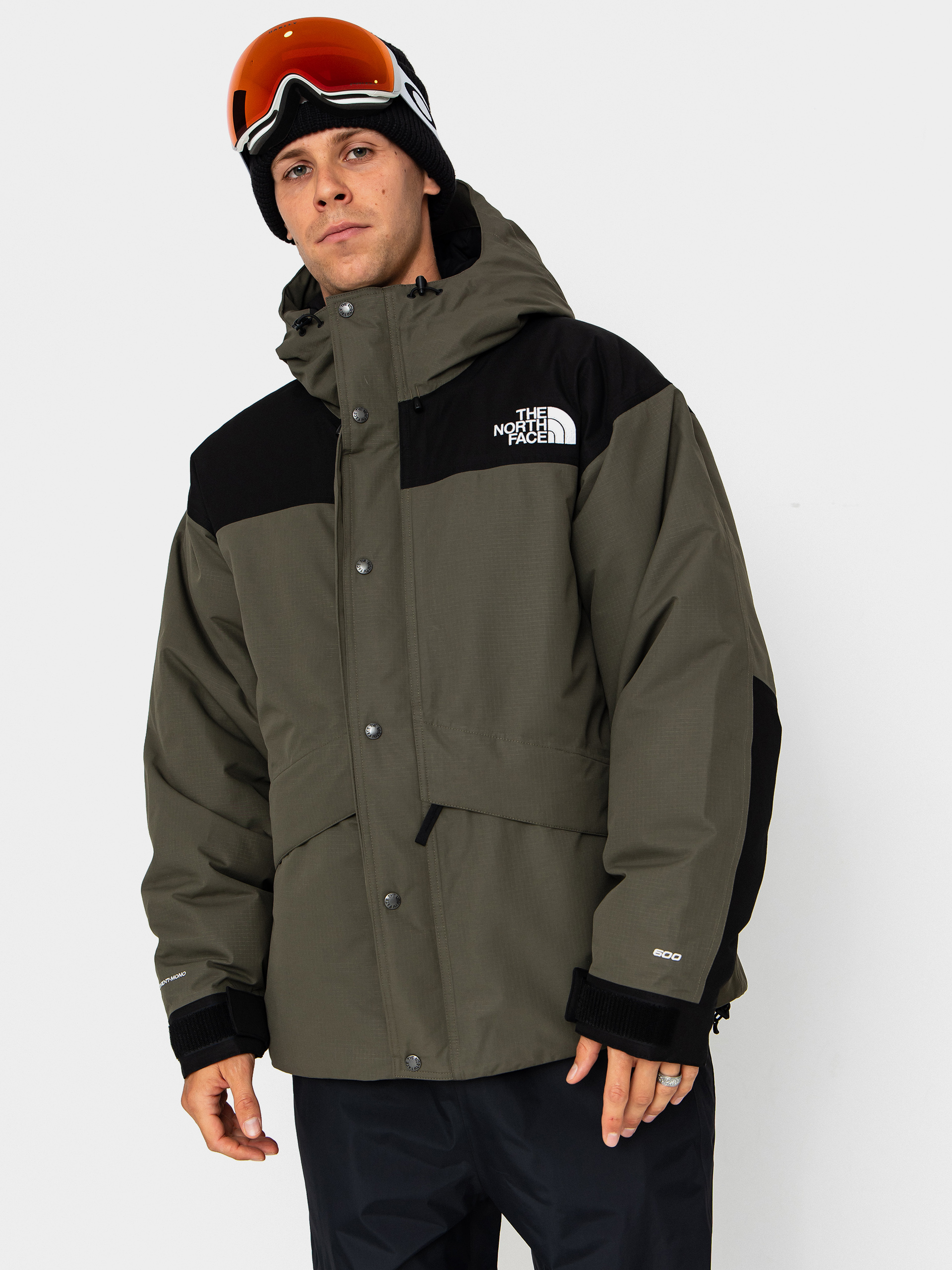 Geacu0103 The North Face Mountain Down (new taupe green/tnf black)