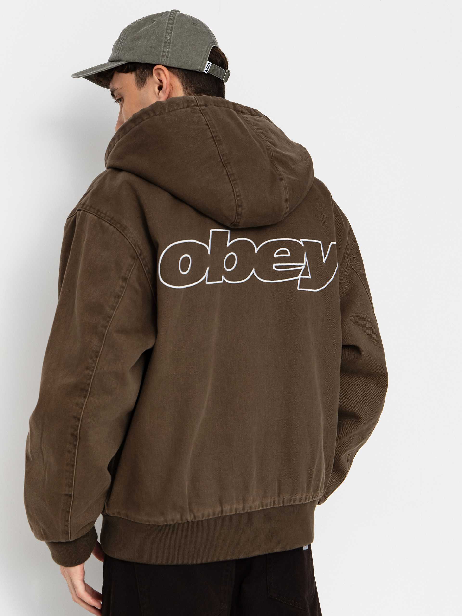 Geacă OBEY Obey Randy ZHD (wren faded wash)