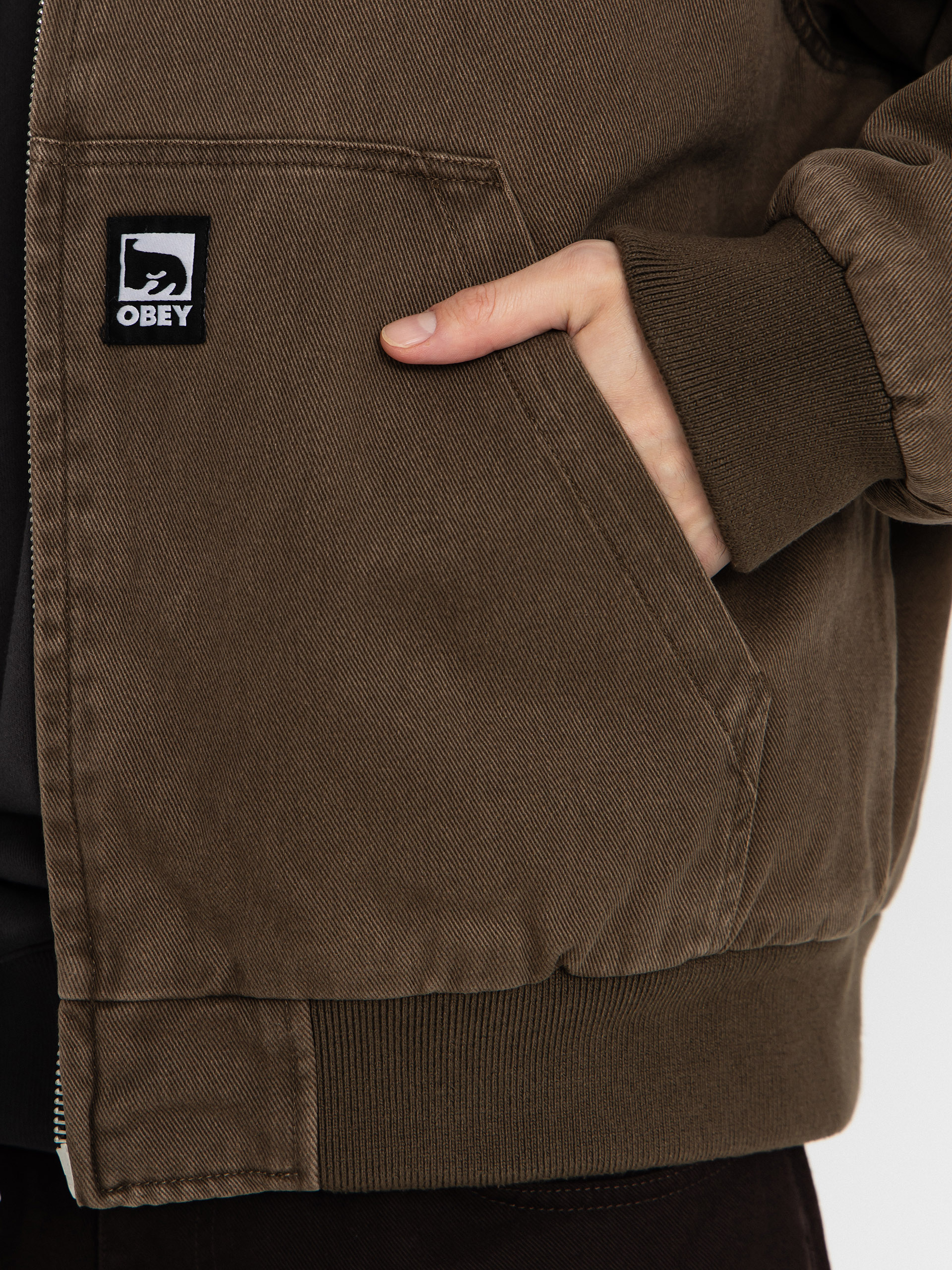 Geacă OBEY Obey Randy ZHD (wren faded wash)